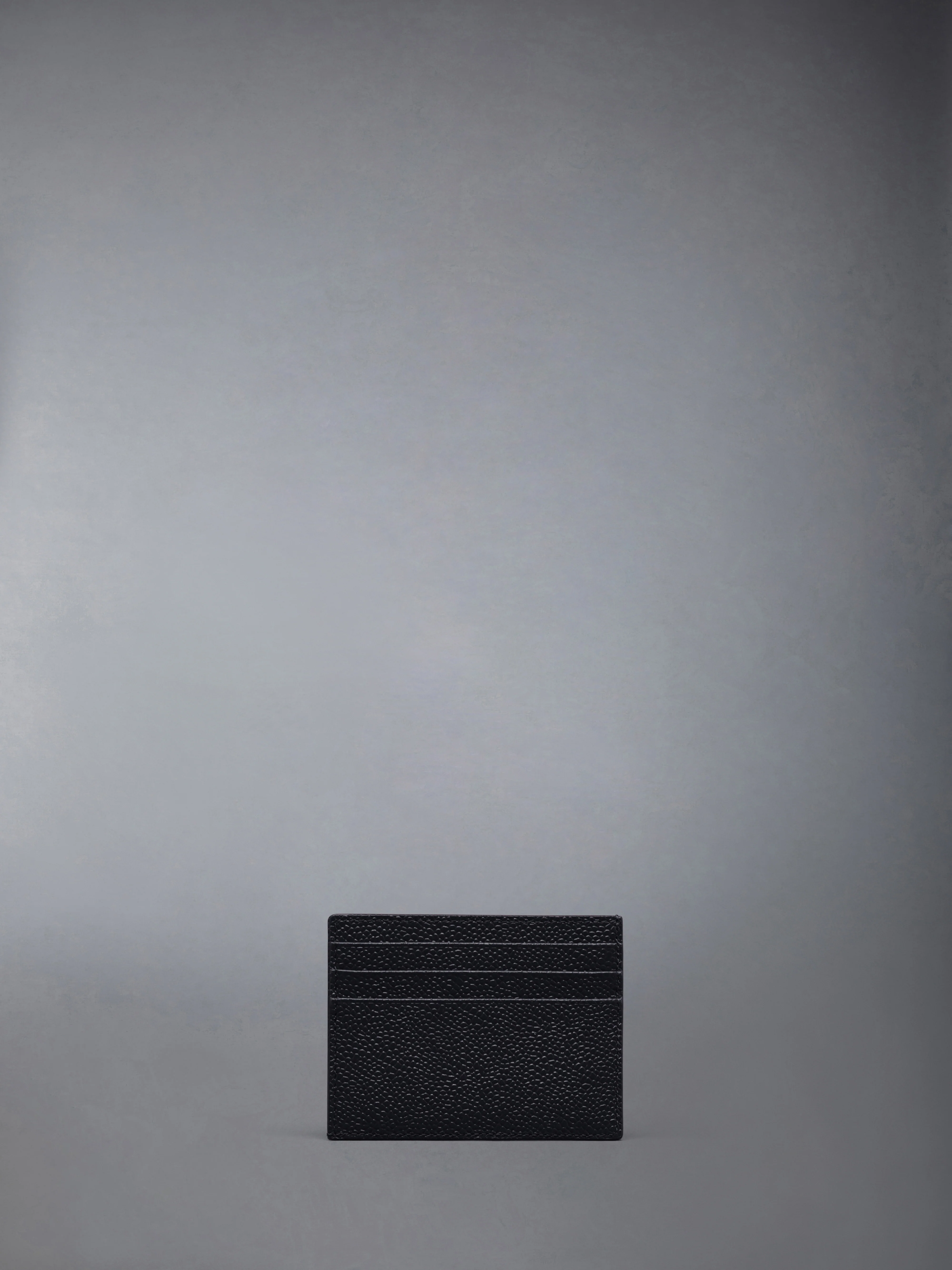PEBBLE GRAIN NOTE COMPARTMENT CARD HOLDER - Image 2