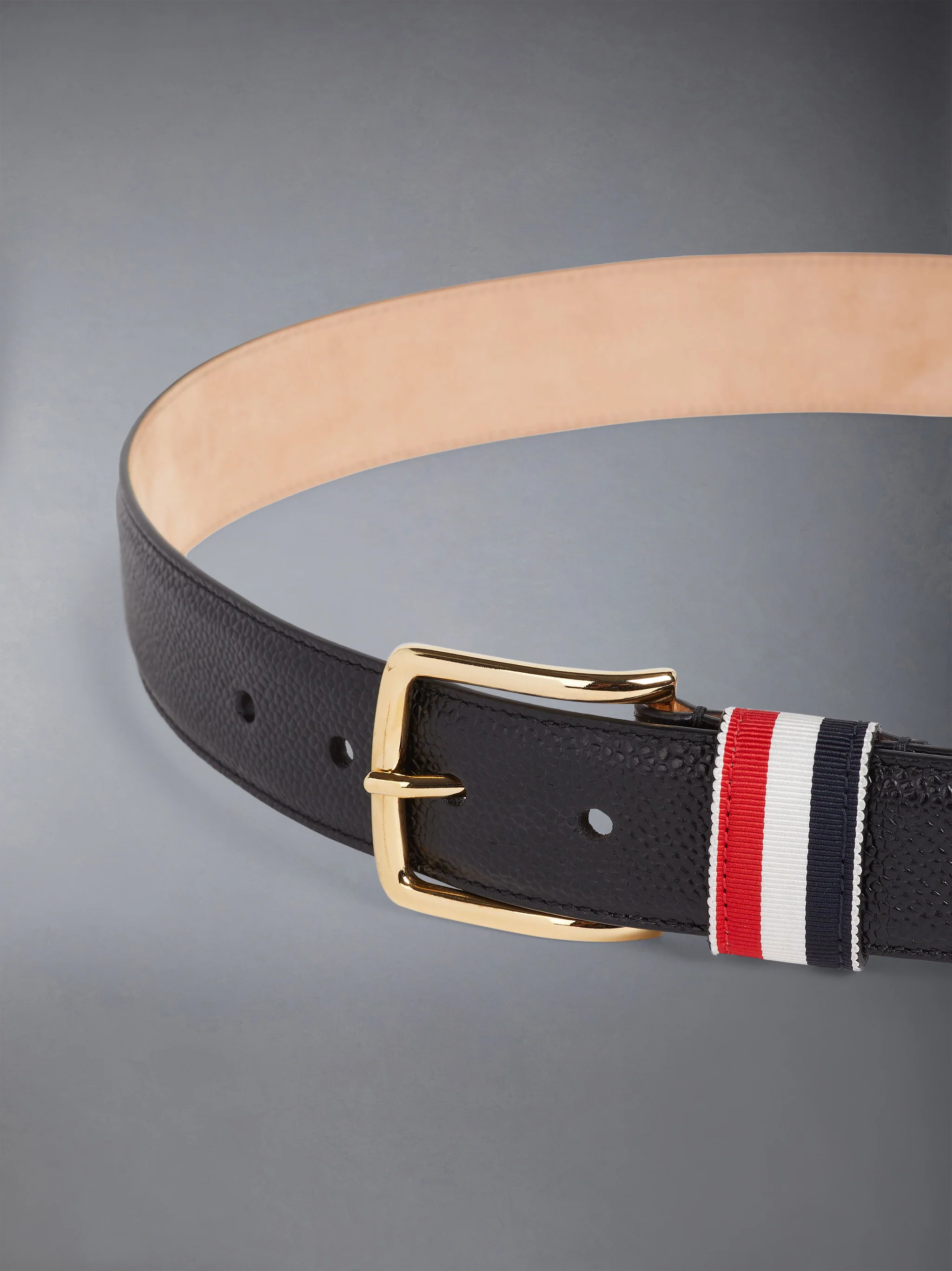 PEBBLE GRAIN RWB LOOP BELT 35MM - Image 2