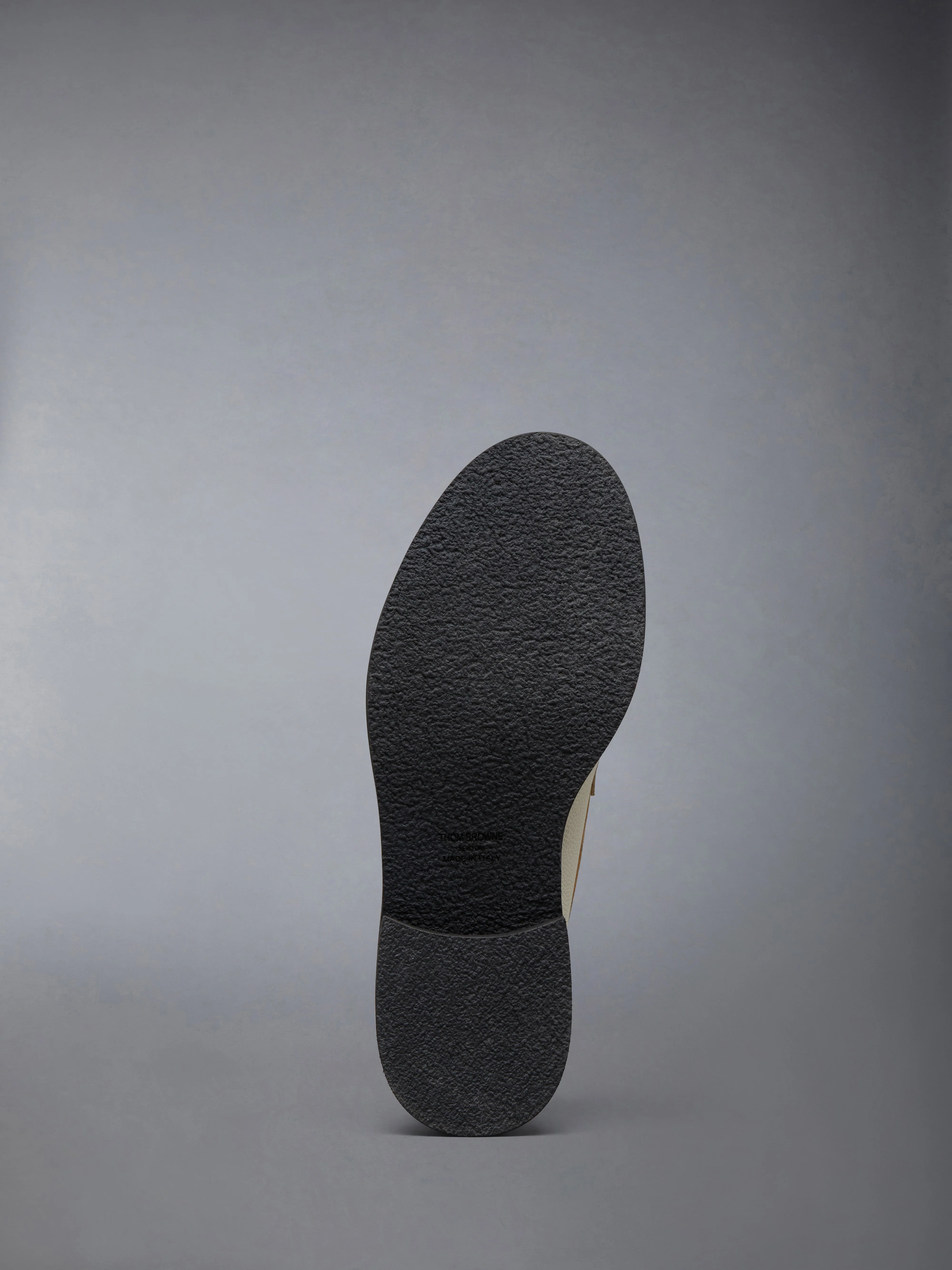 PEBBLE GRAIN RWB RUBBER SOLE TASSEL LOAFER - Image 6