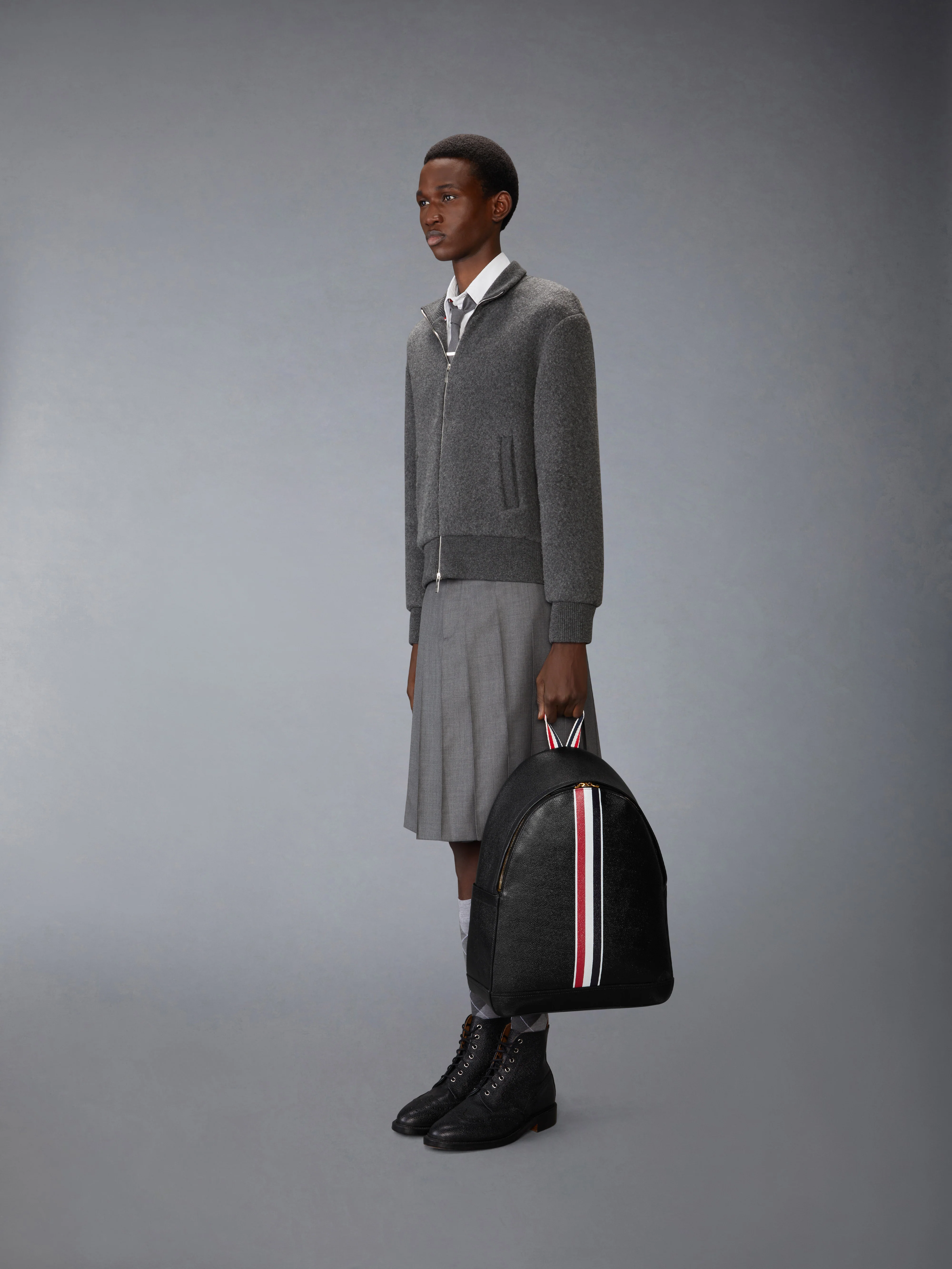 PEBBLE GRAIN RWB STRIPE BACKPACK - Image 3