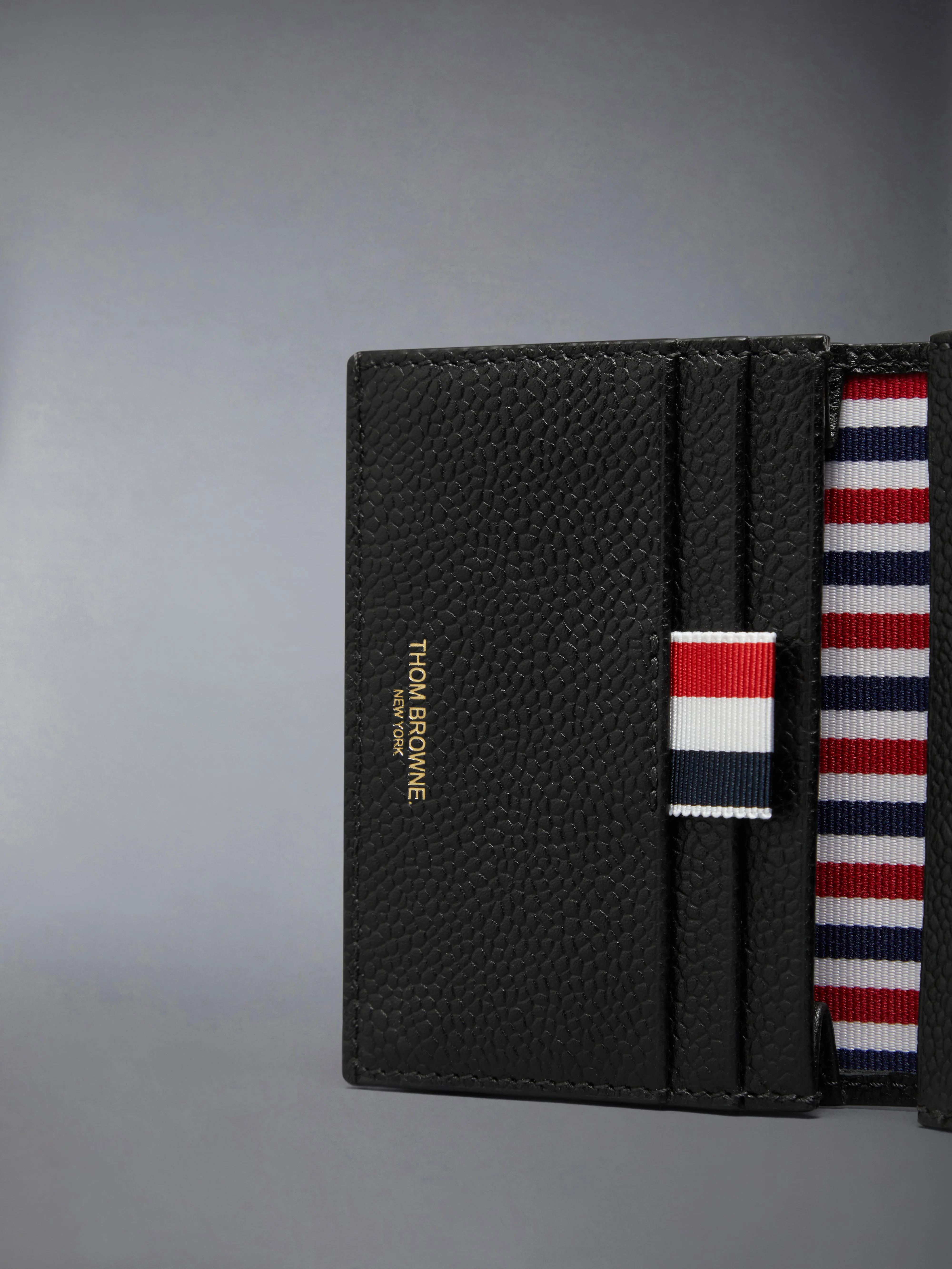PEBBLE GRAIN RWB STRIPE DOUBLE CARD HOLDER - Image 4