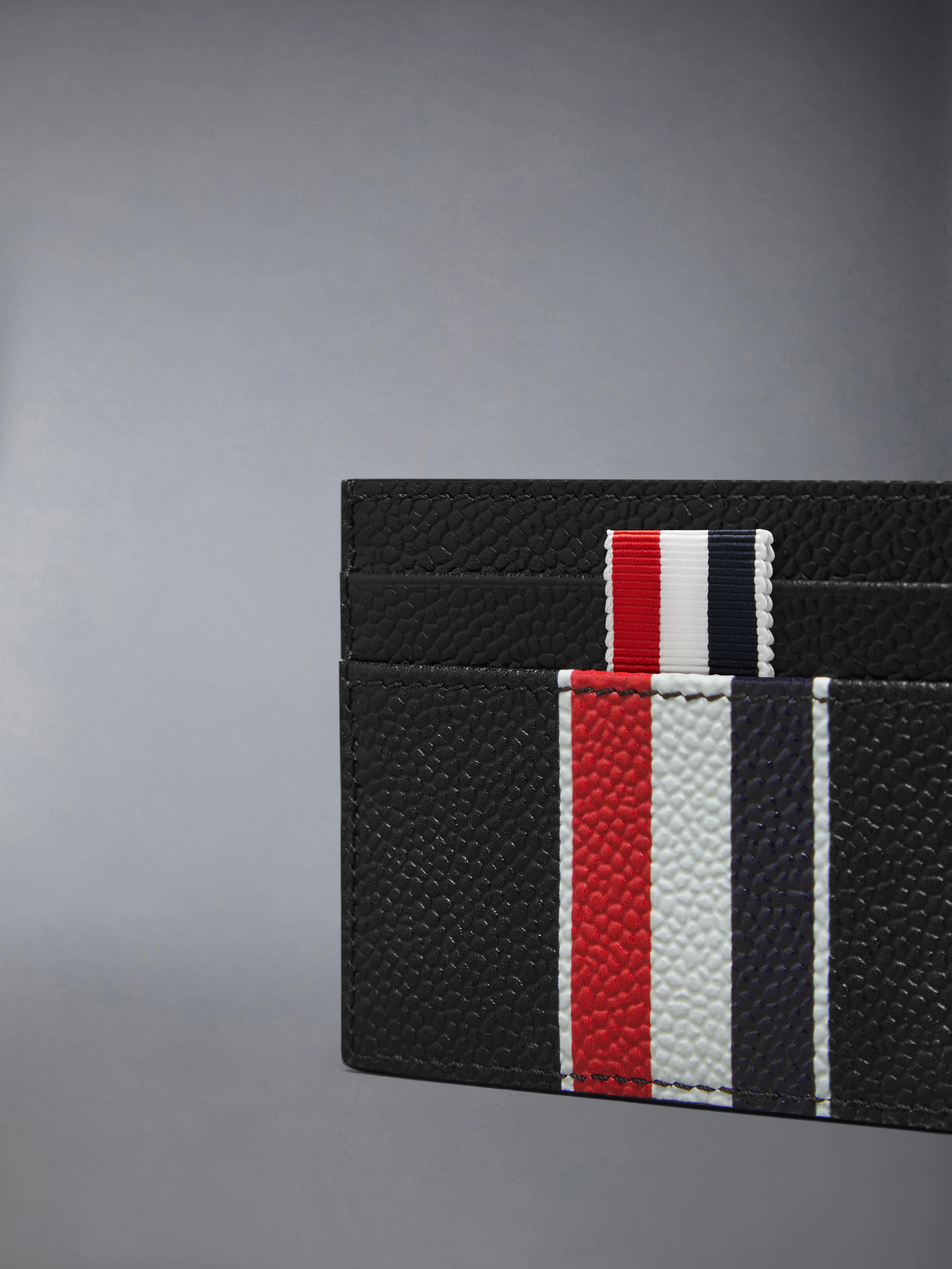 PEBBLE GRAIN RWB STRIPE DOUBLE SIDED CARD HOLDER - Image 4