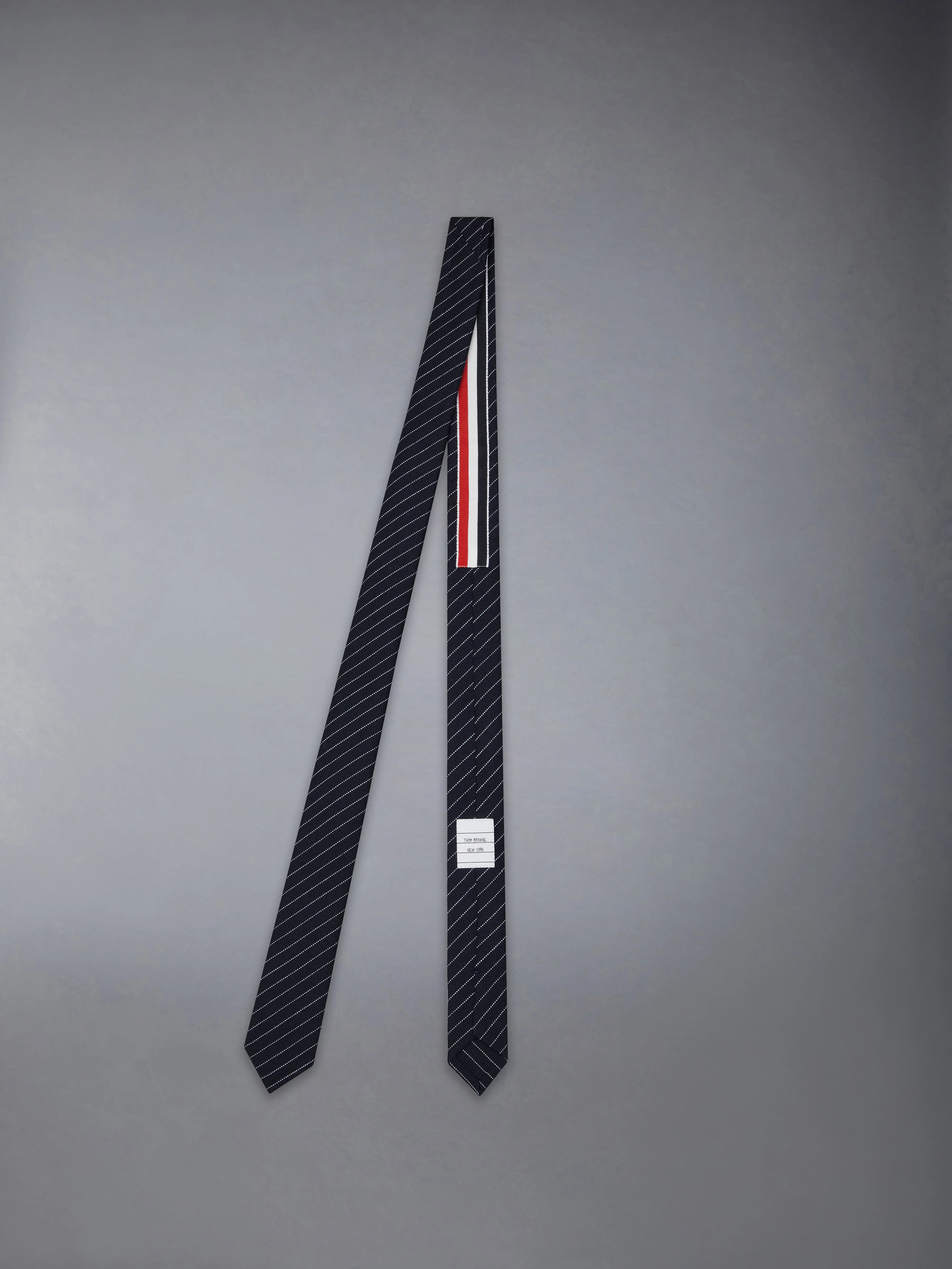 PINSTRIPE HIGH TWIST WOOL CLASSIC TIE - Image 2