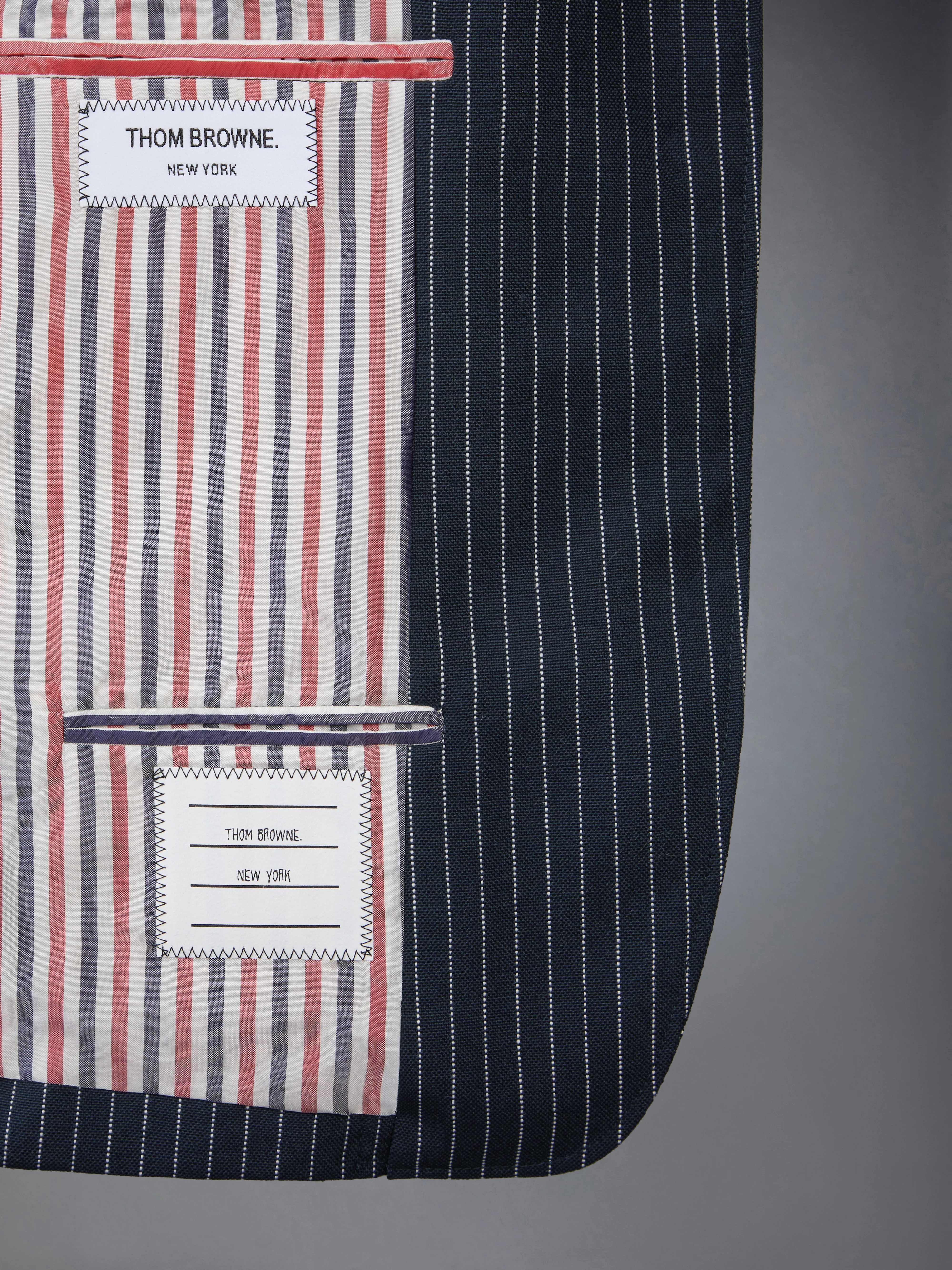 PINSTRIPE HIGH TWIST WOOL SPORTCOAT - Image 4
