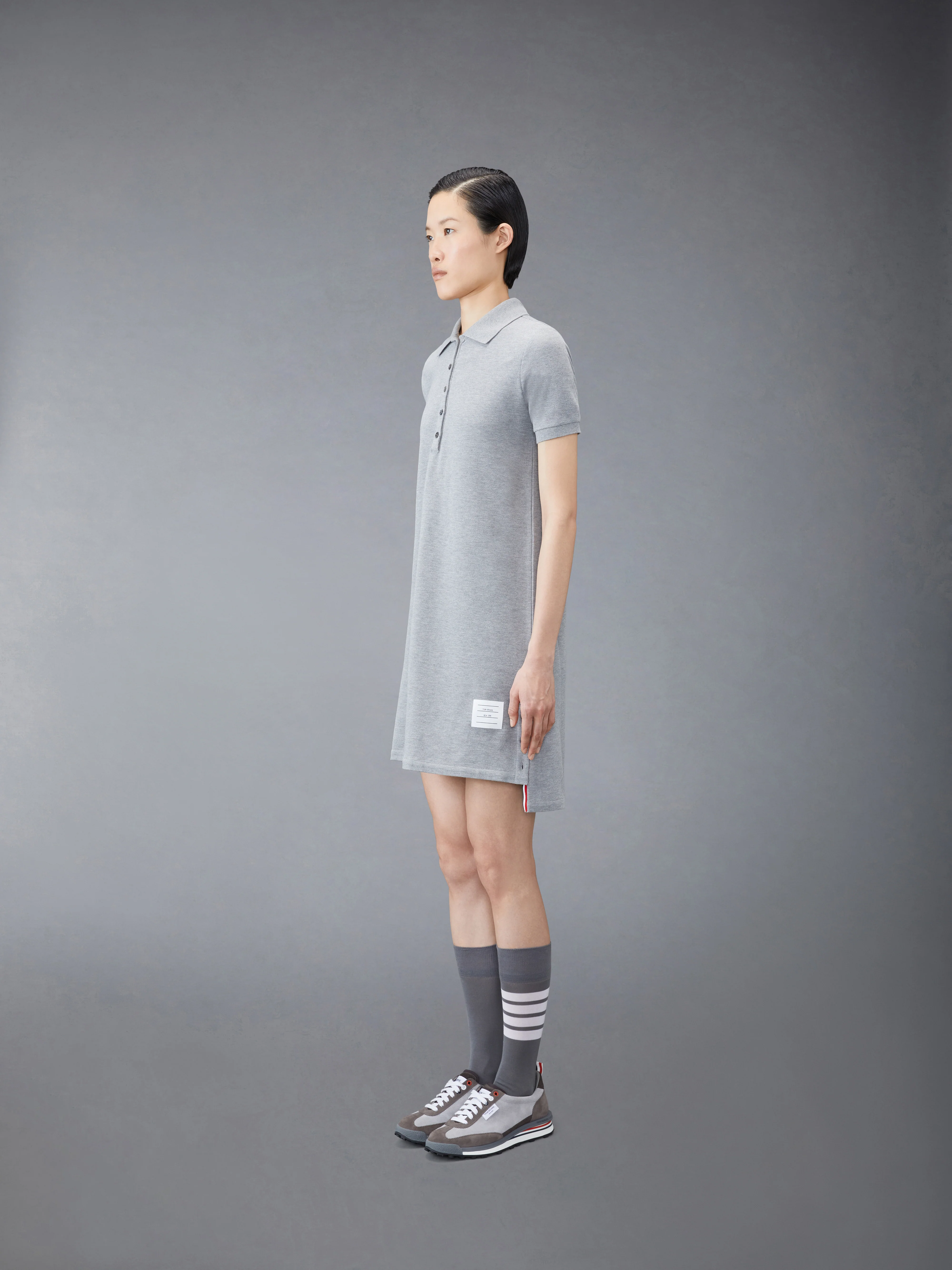 PIQUE RWB STRIPE POLO DRESS - Image 2
