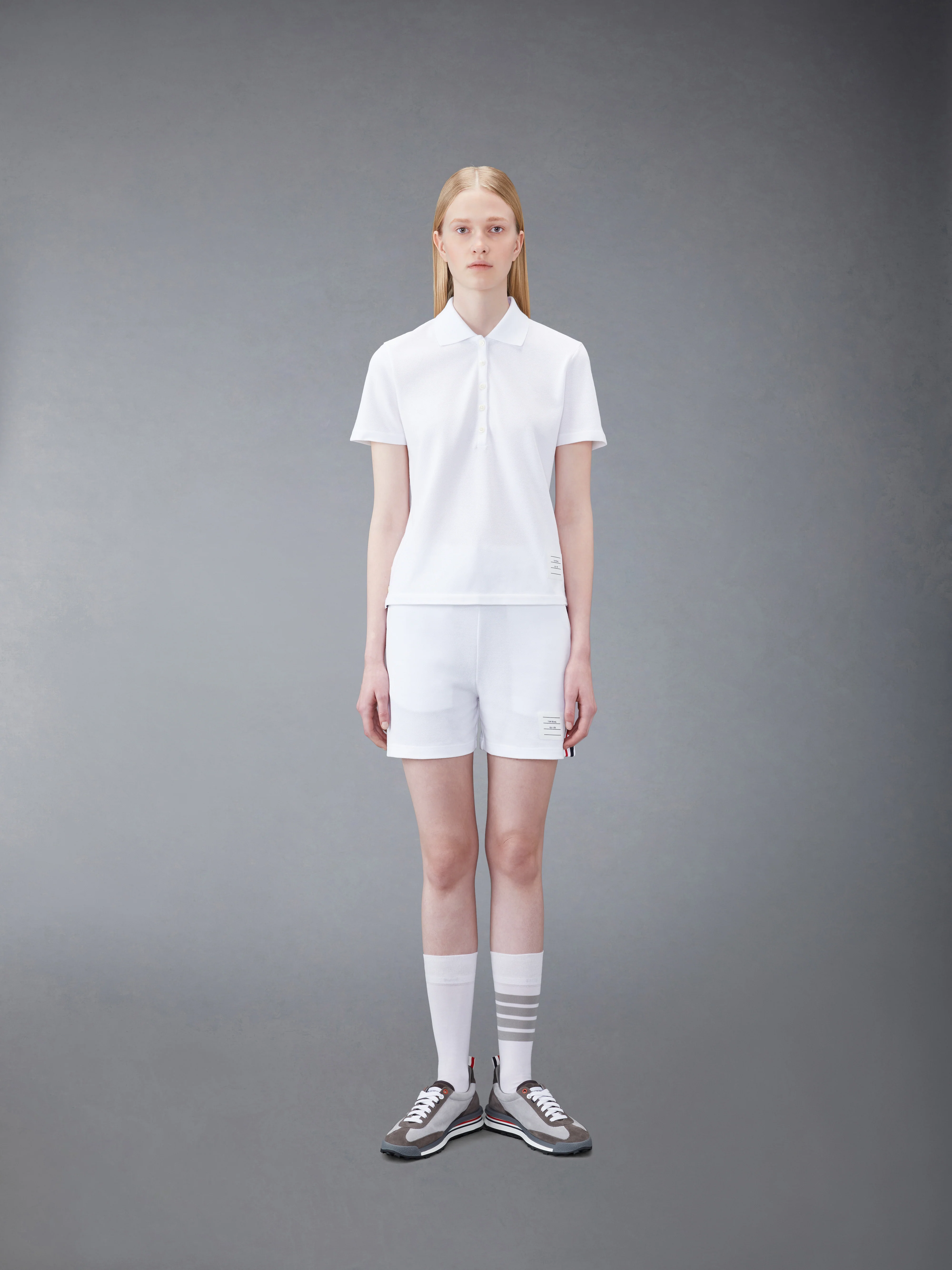 PIQUE RWB STRIPE RELAXED FIT POLO - Image 3