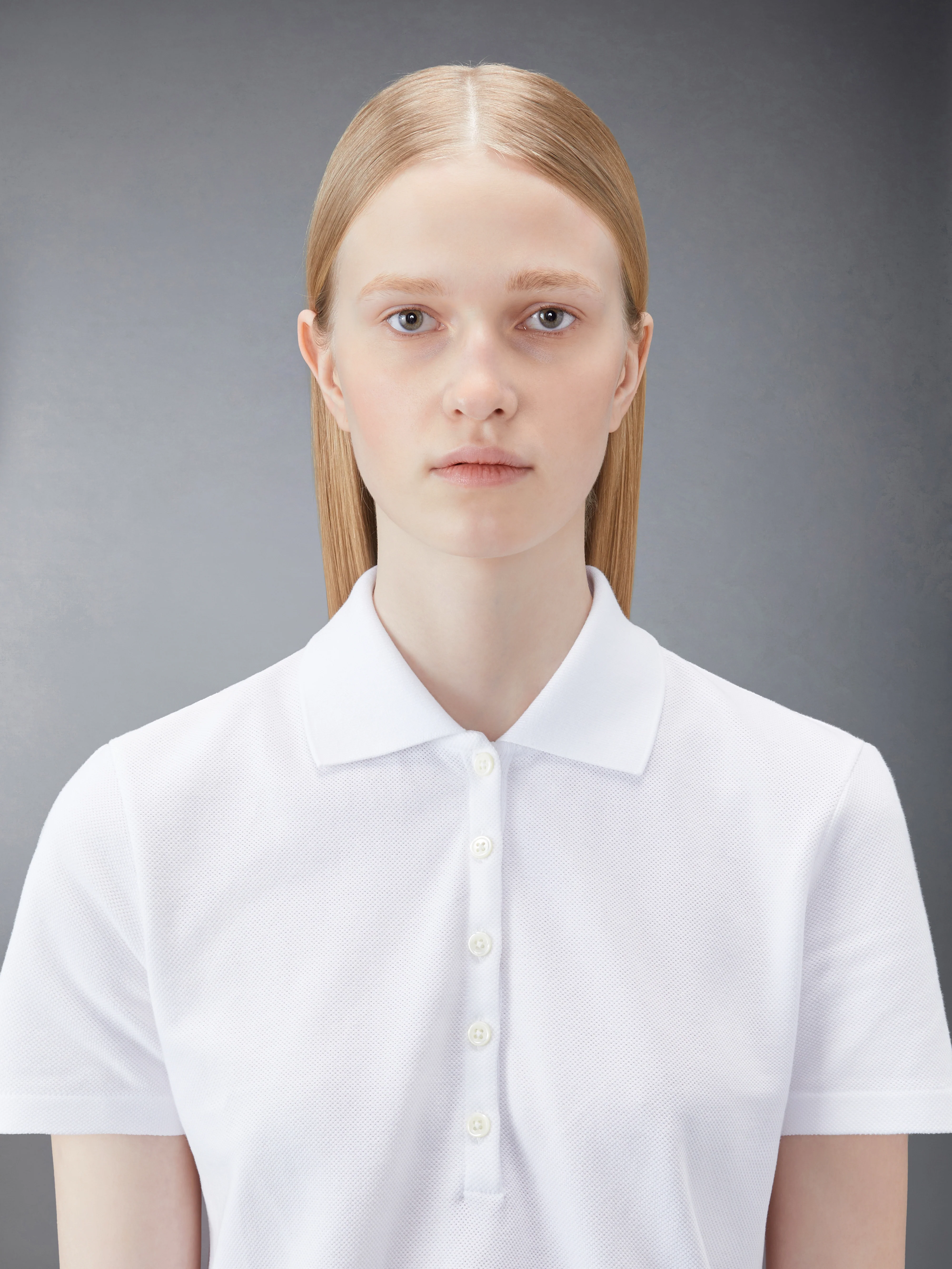 PIQUE RWB STRIPE RELAXED FIT POLO - Image 4