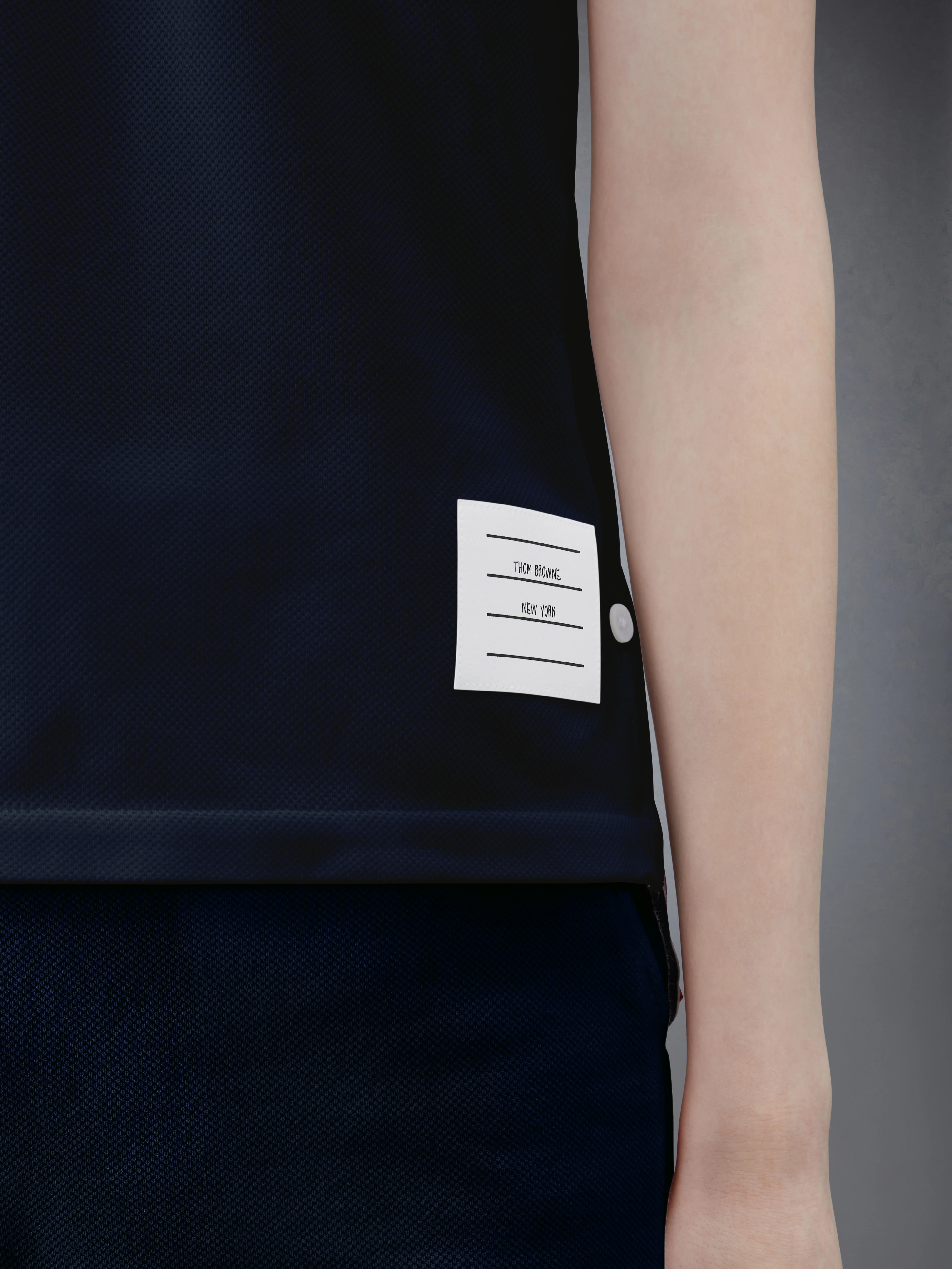PIQUE RWB STRIPE RELAXED FIT POLO - Image 5