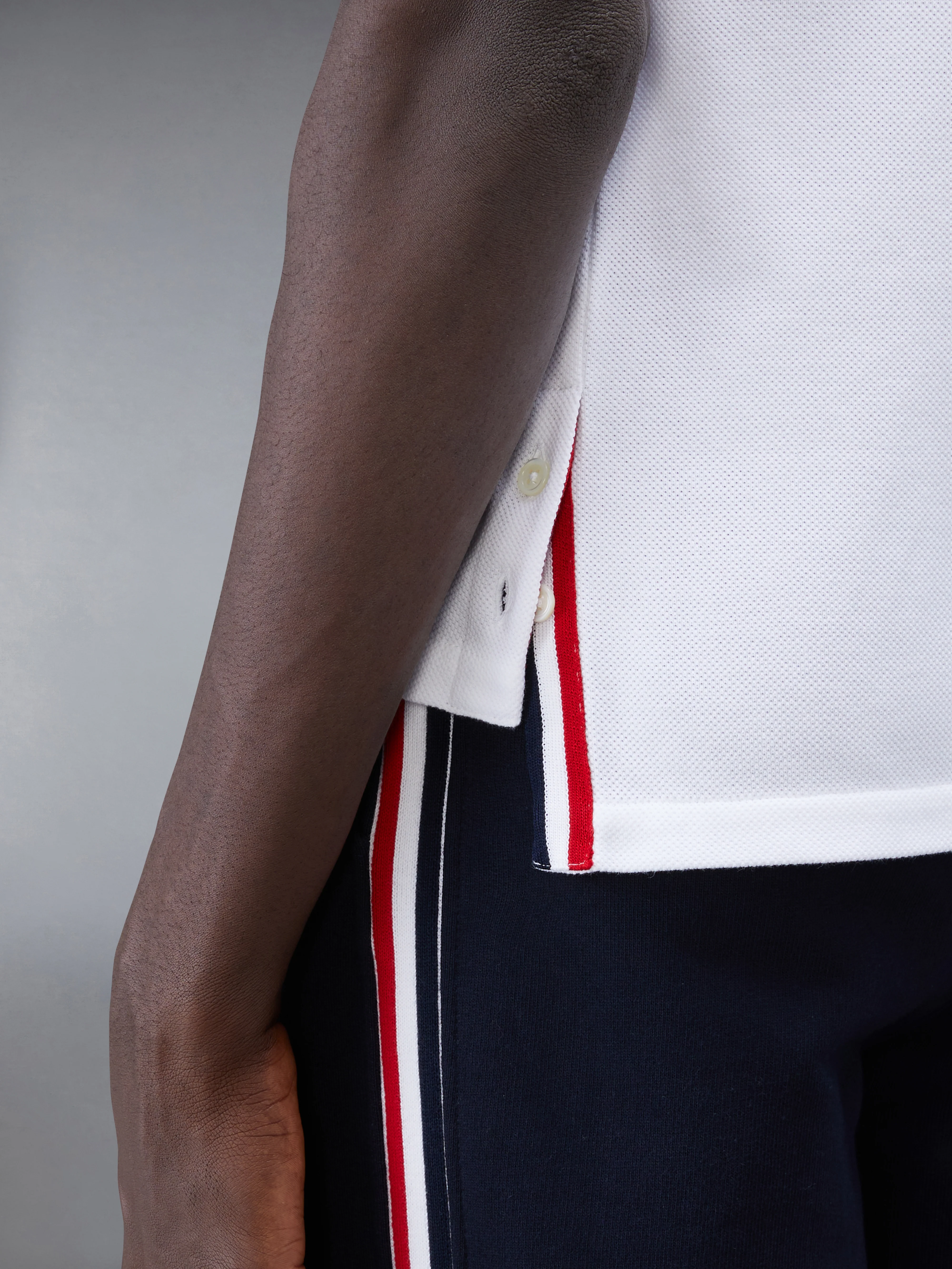 PIQUE RWB STRIPE RELAXED POLO - Image 6