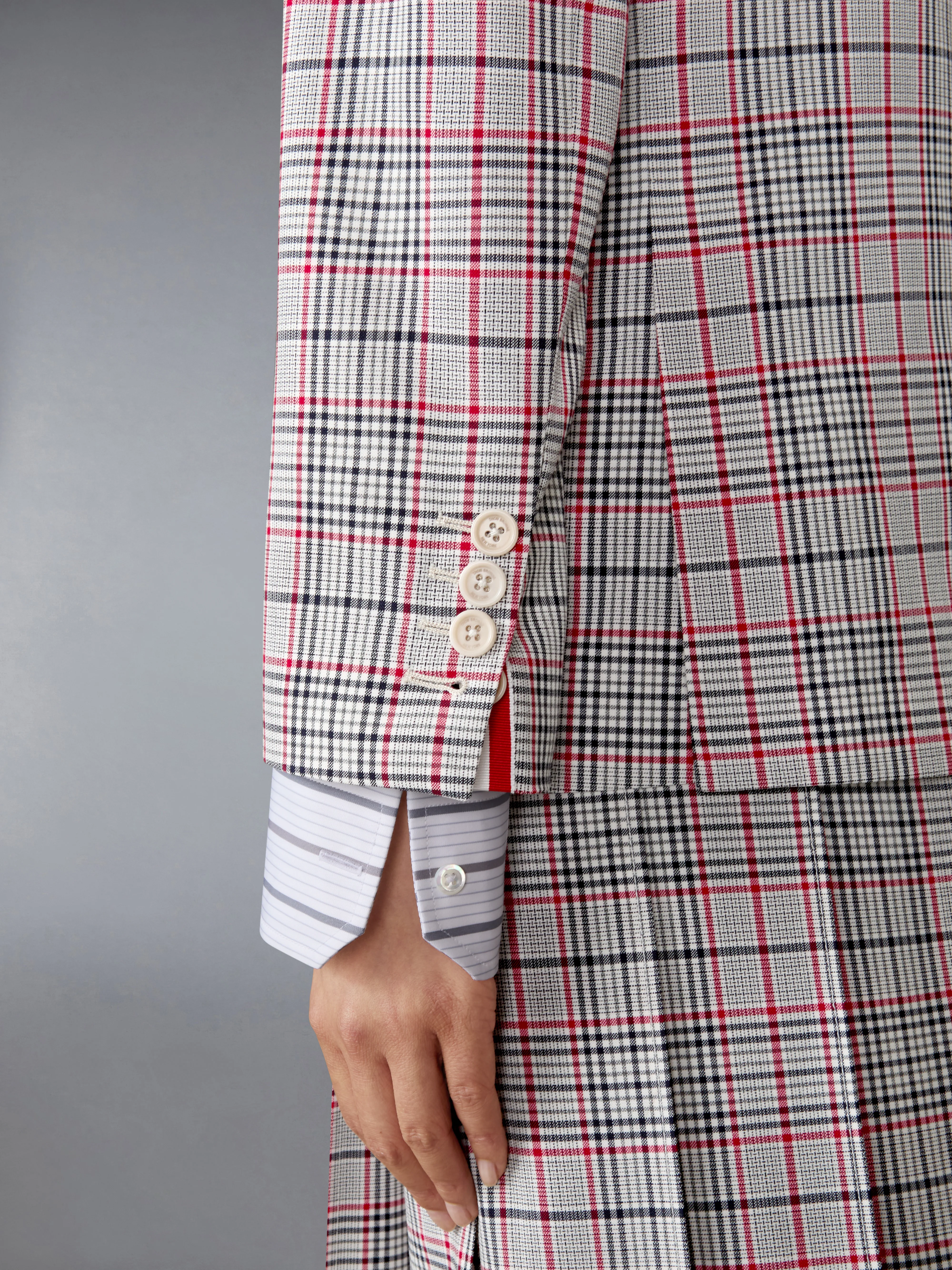 PLAID CHECK COOL WOOL SPORTCOAT - Image 4