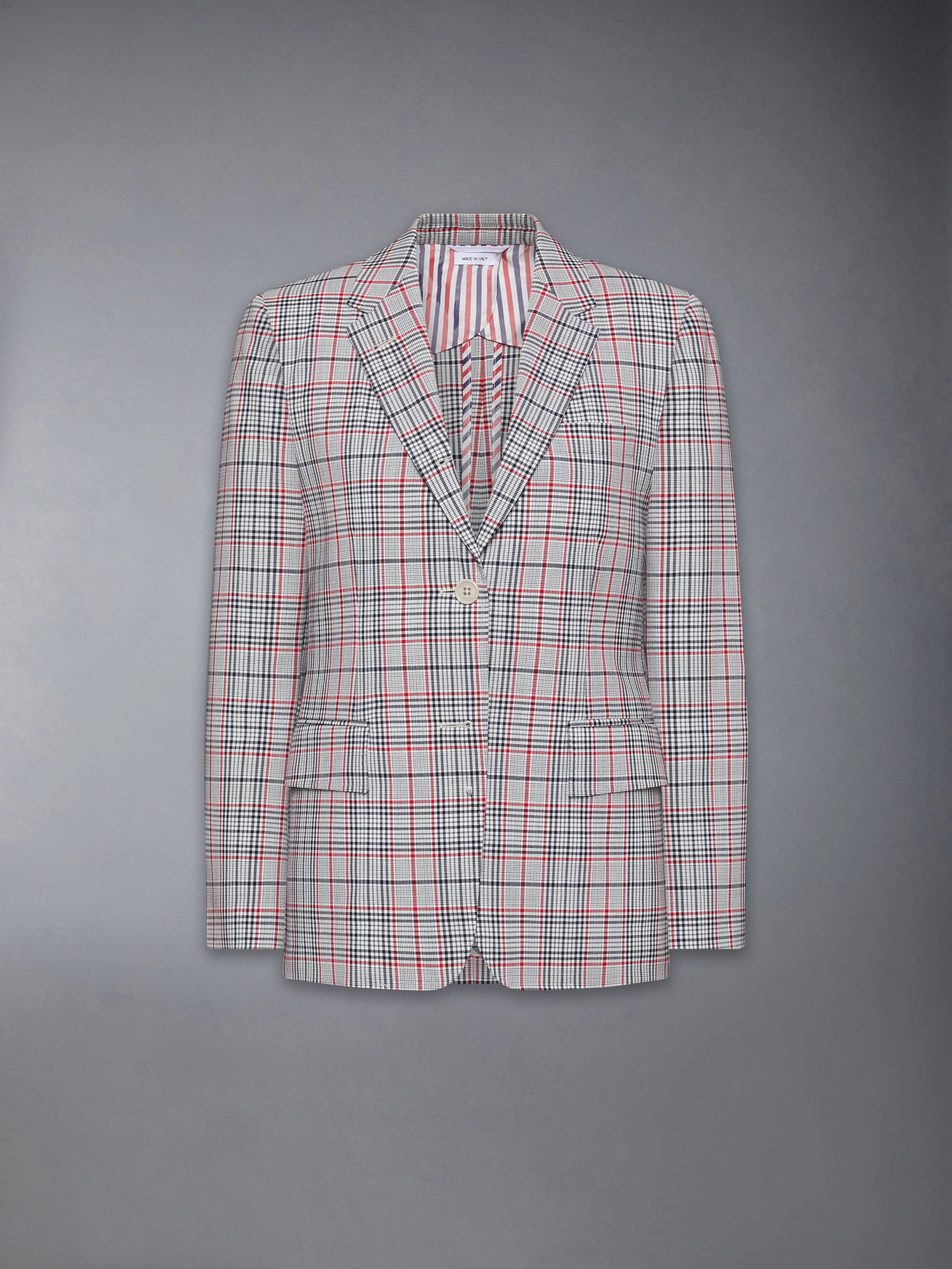 PLAID CHECK COOL WOOL SPORTCOAT - Image 7