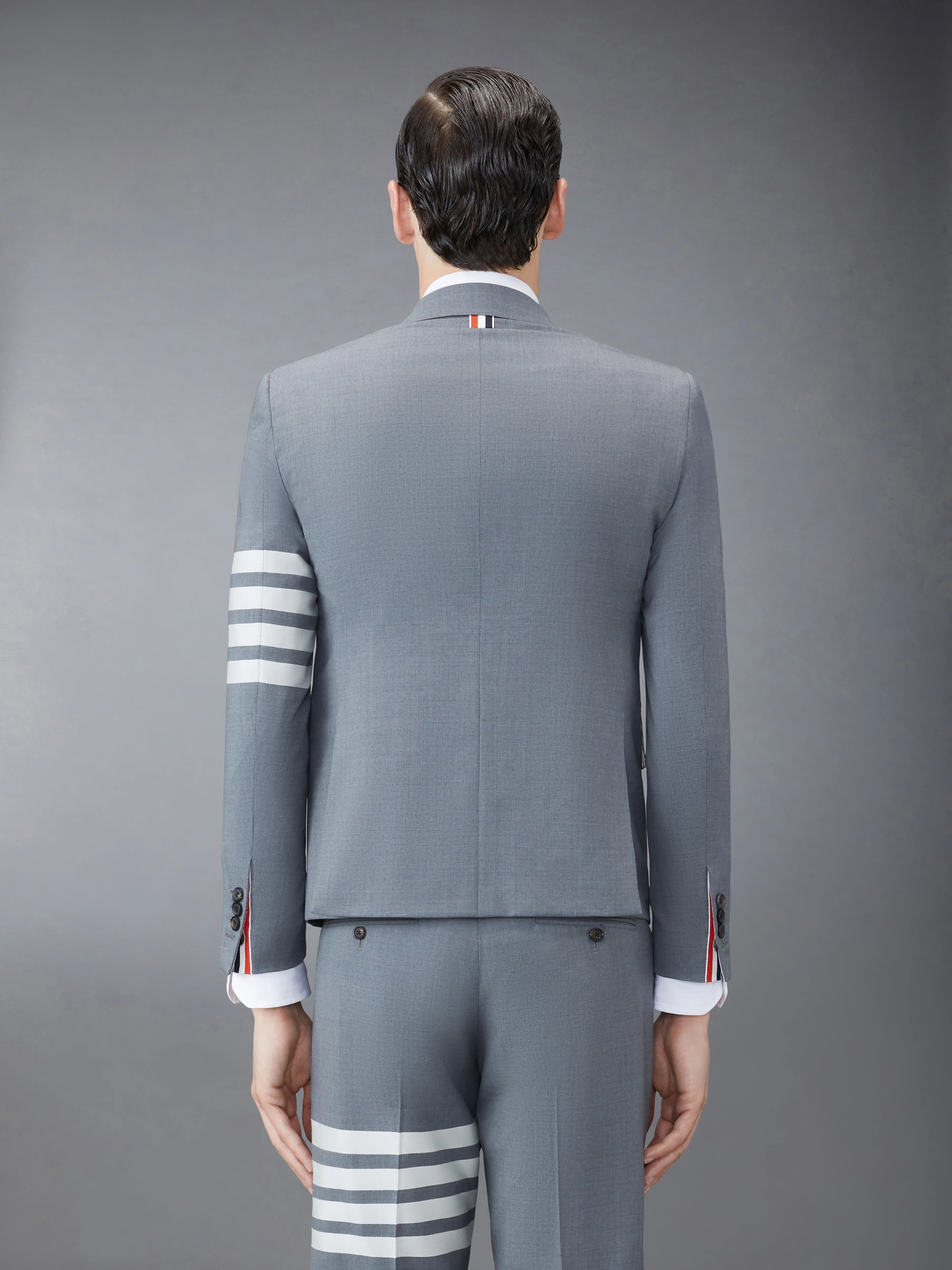 PLAIN WEAVE 4-BAR HIGH ARMHOLE SPORTCOAT - Image 2