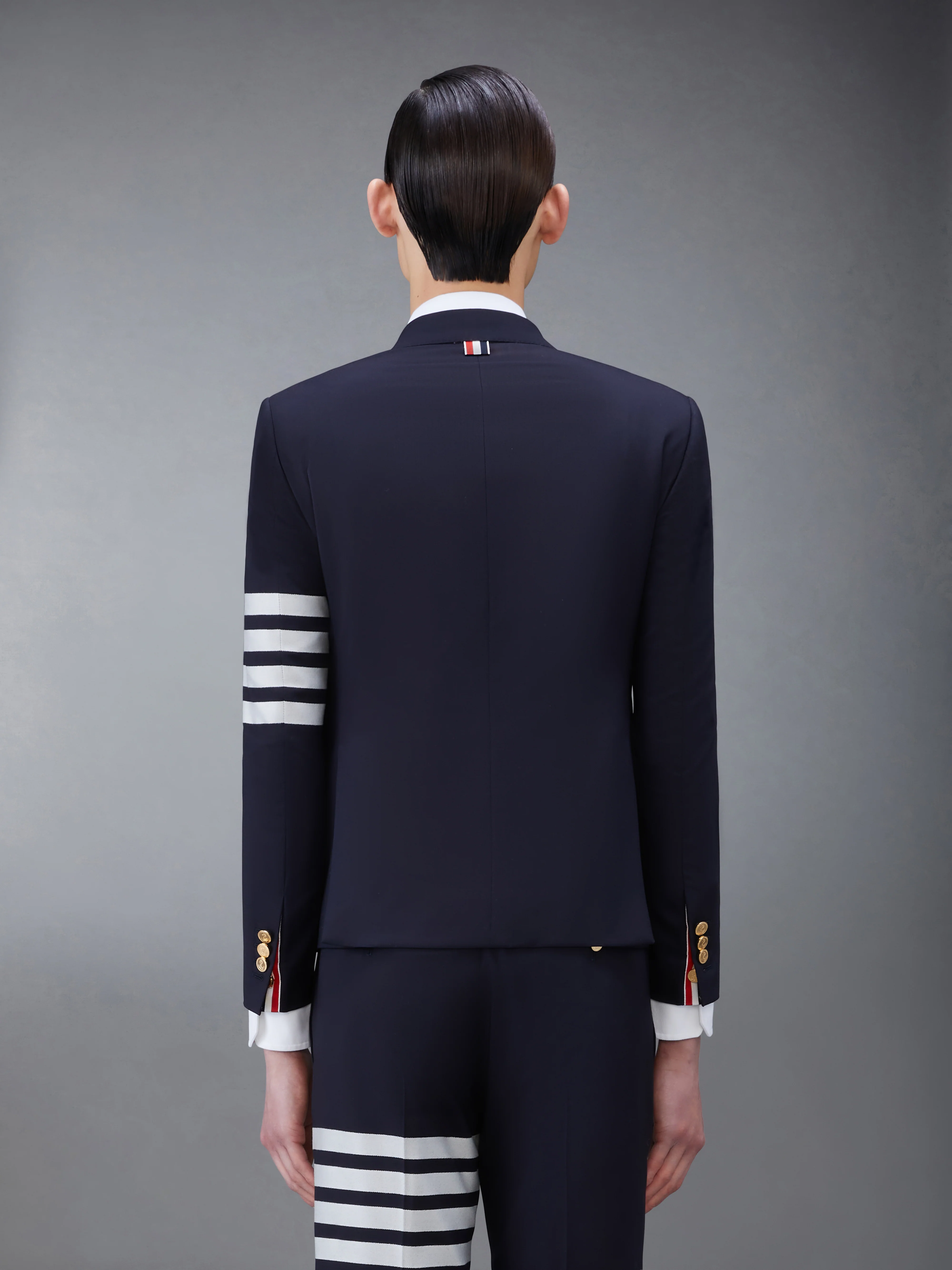 PLAIN WEAVE 4-BAR HIGH ARMHOLE SPORTCOAT - Image 2