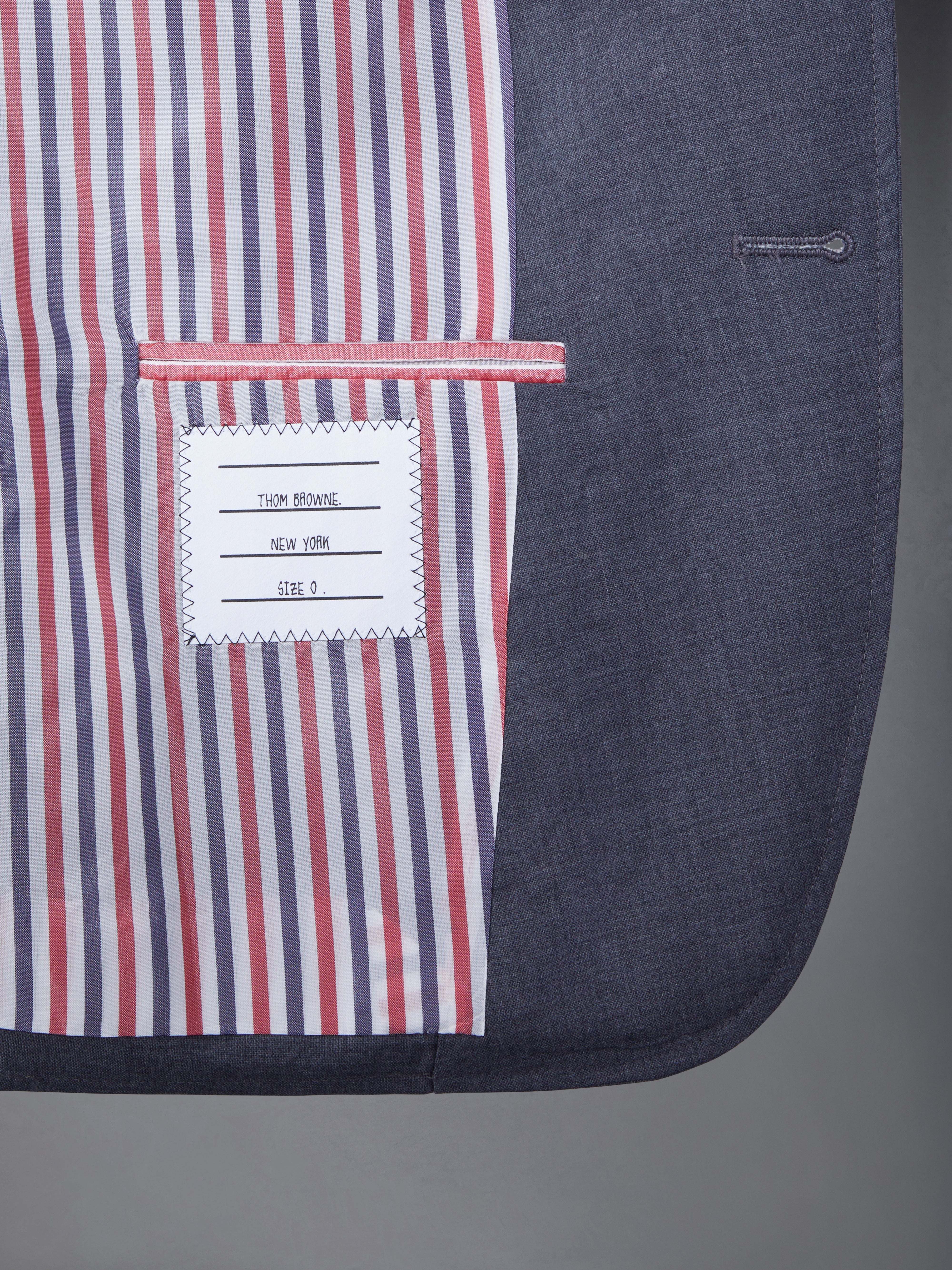 PLAIN WEAVE 4-BAR SACK SPORTCOAT - Image 6