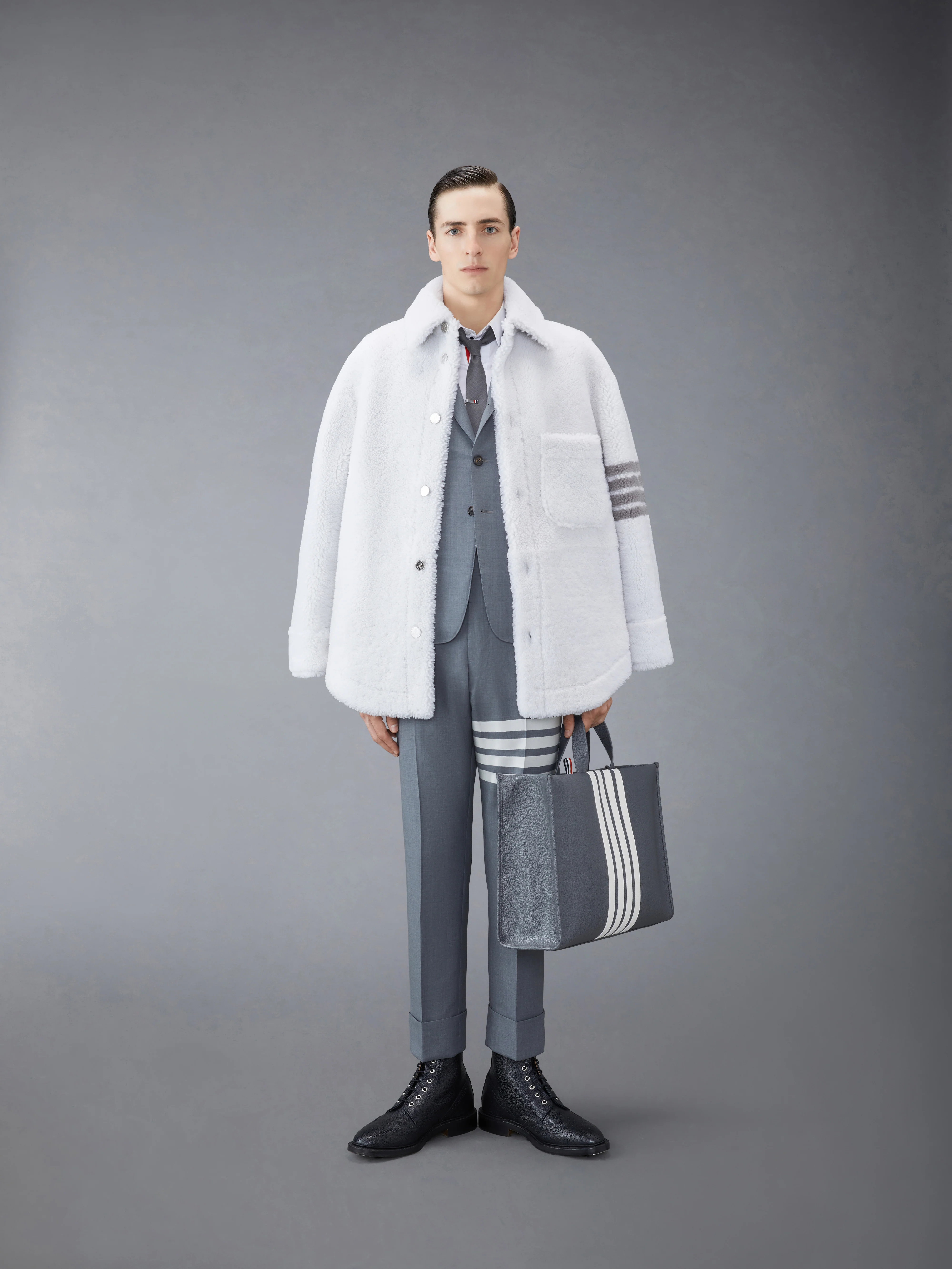 PLAIN WEAVE 4-BAR SPORTCOAT - Image 4