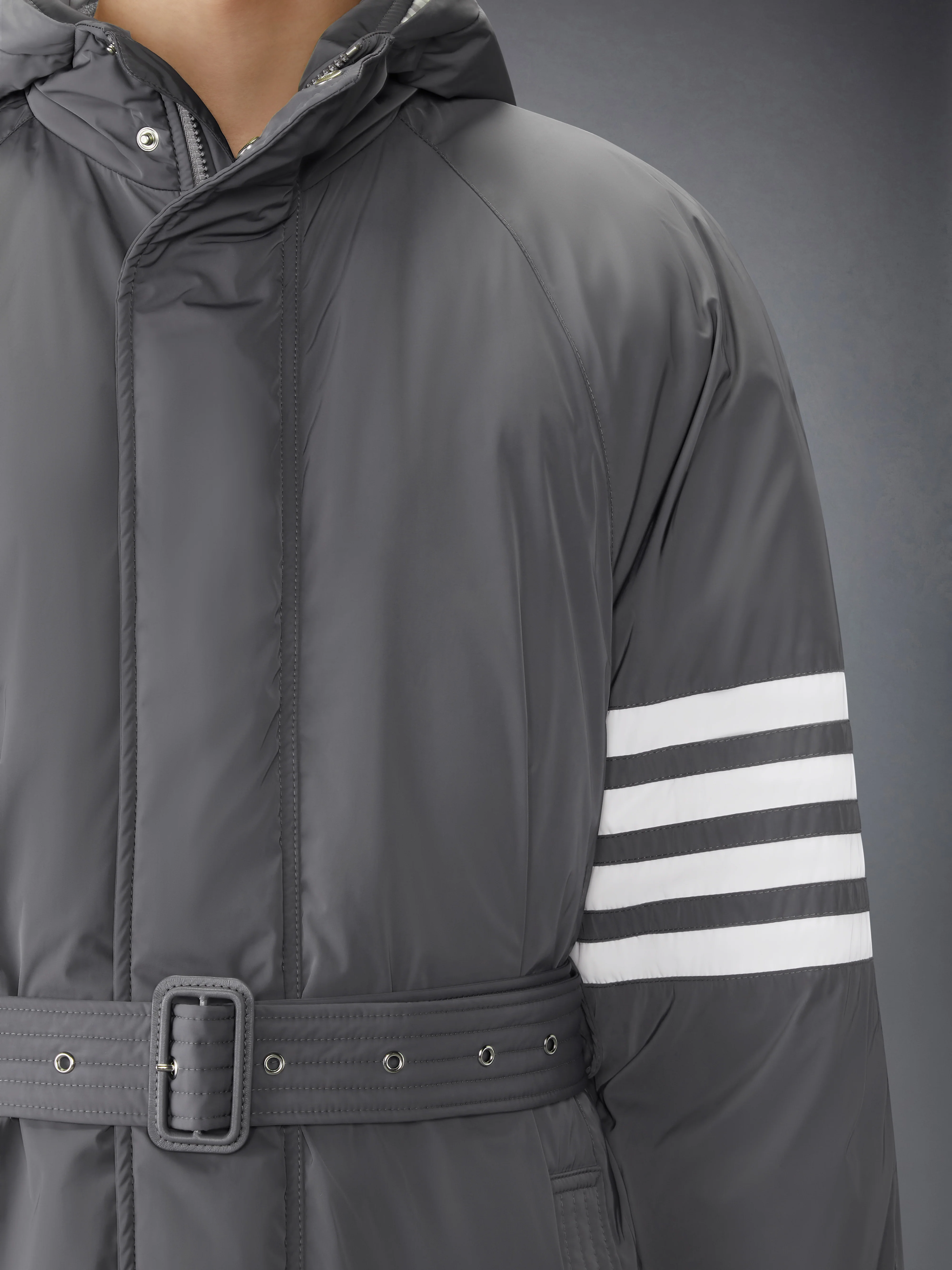 POLY TWILL 4-BAR DOWN FILLED PARKA - Image 8