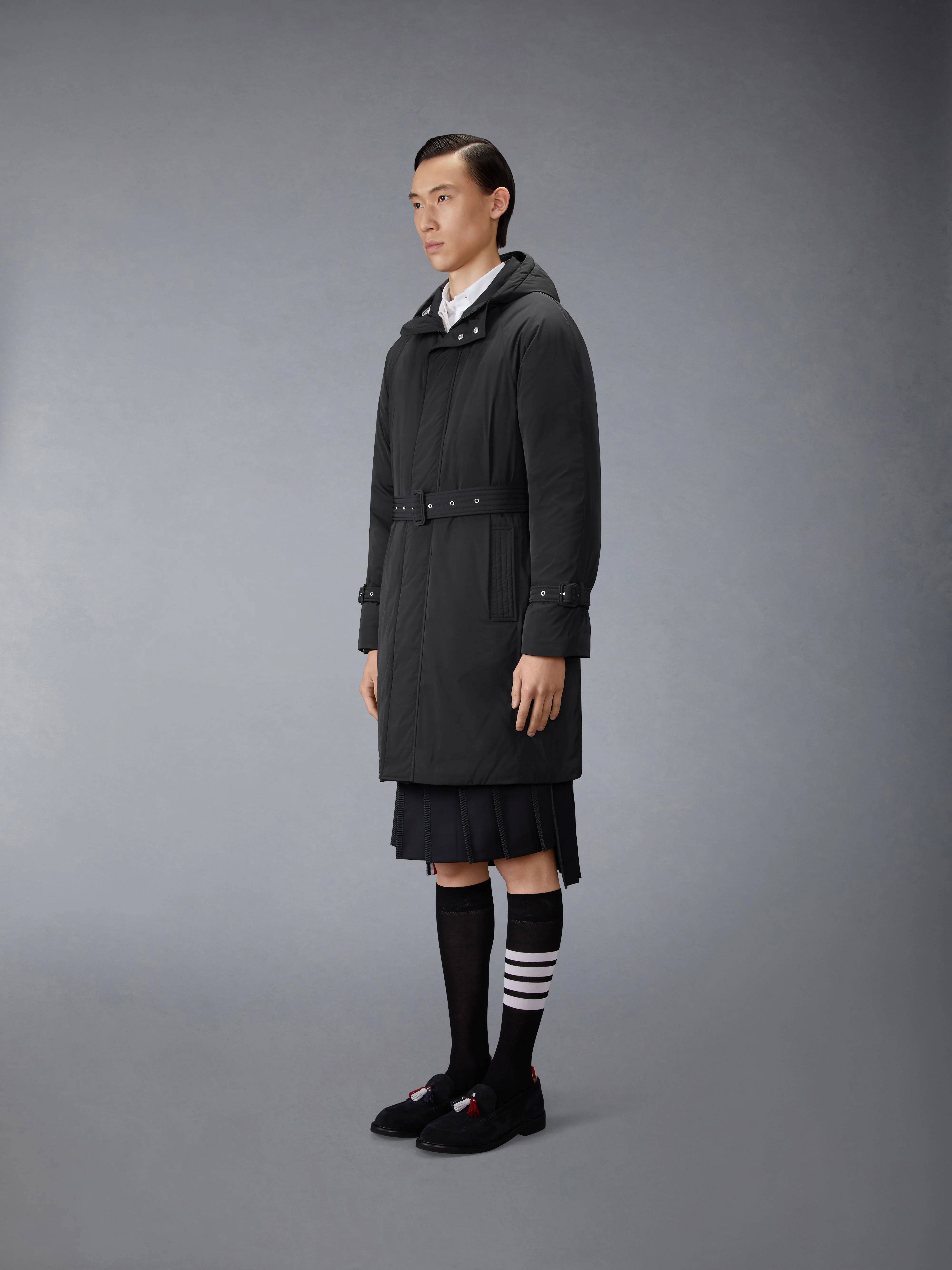 POLY TWILL 4-BAR DOWN FILLED PARKA - Image 4