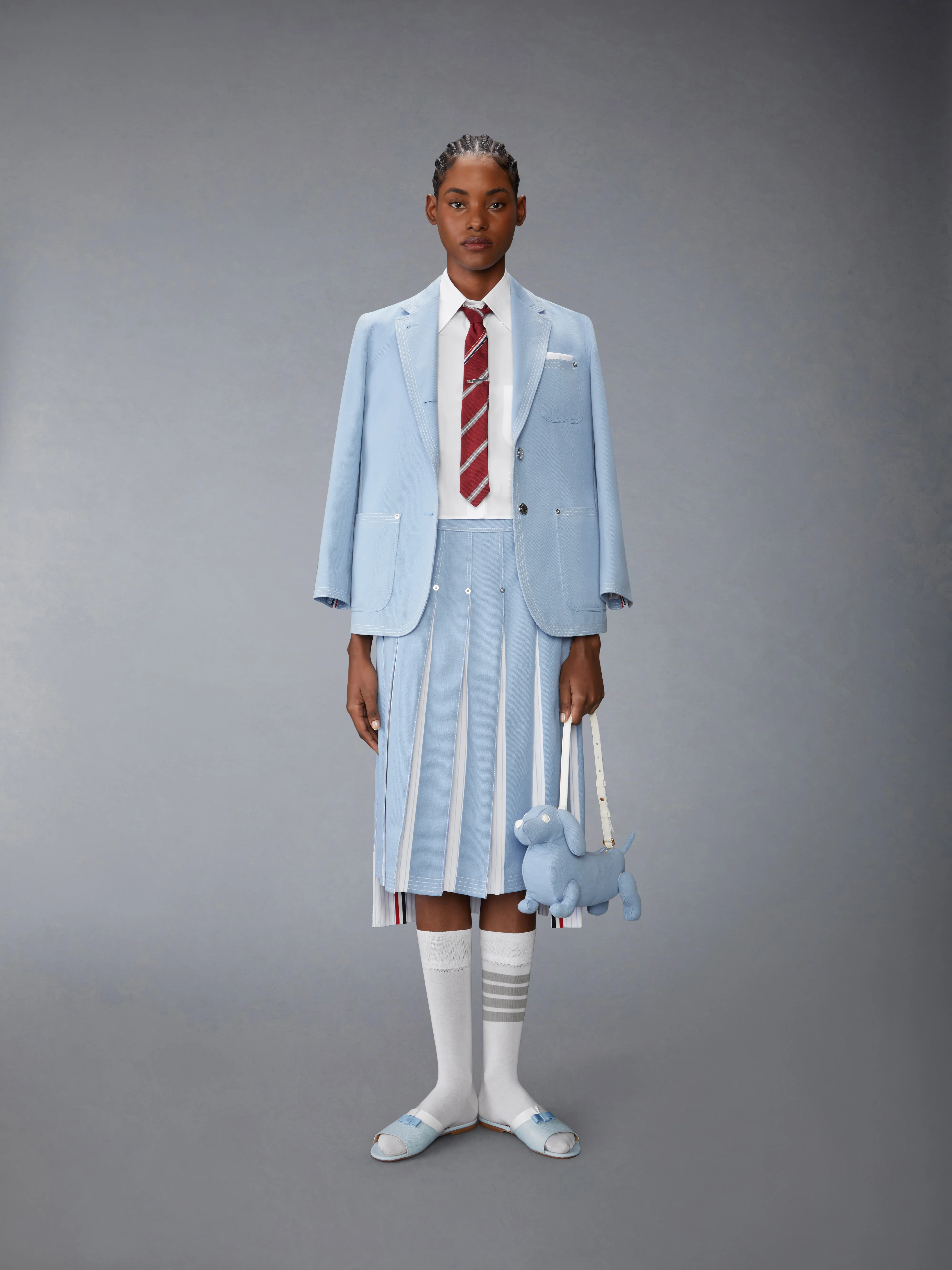 POPLIN CROPPED SHORT SLEEVE SHIRT - Image 3