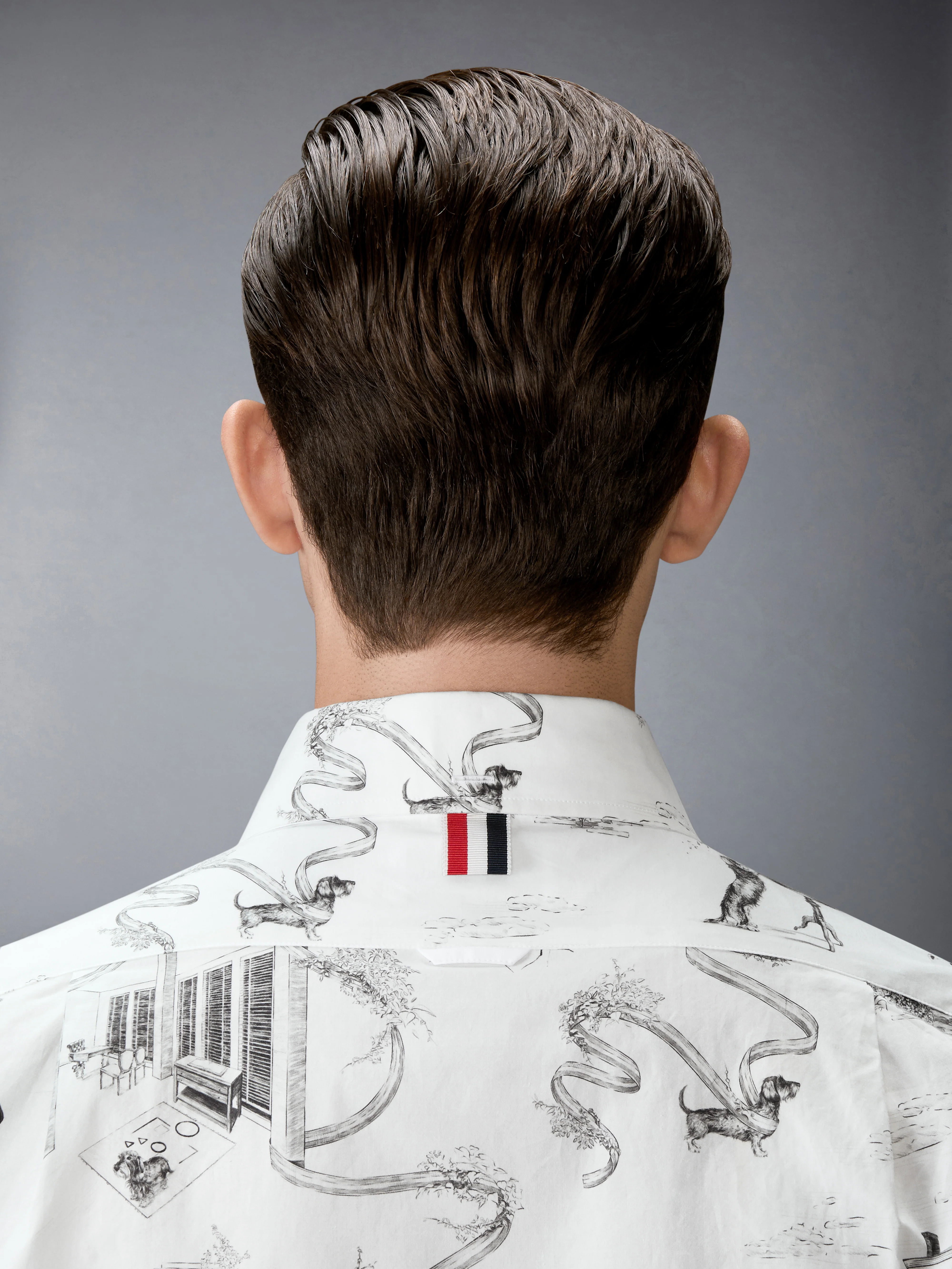 POPLIN HECTOR TOILE SHORT SLEEVE SHIRT - Image 6