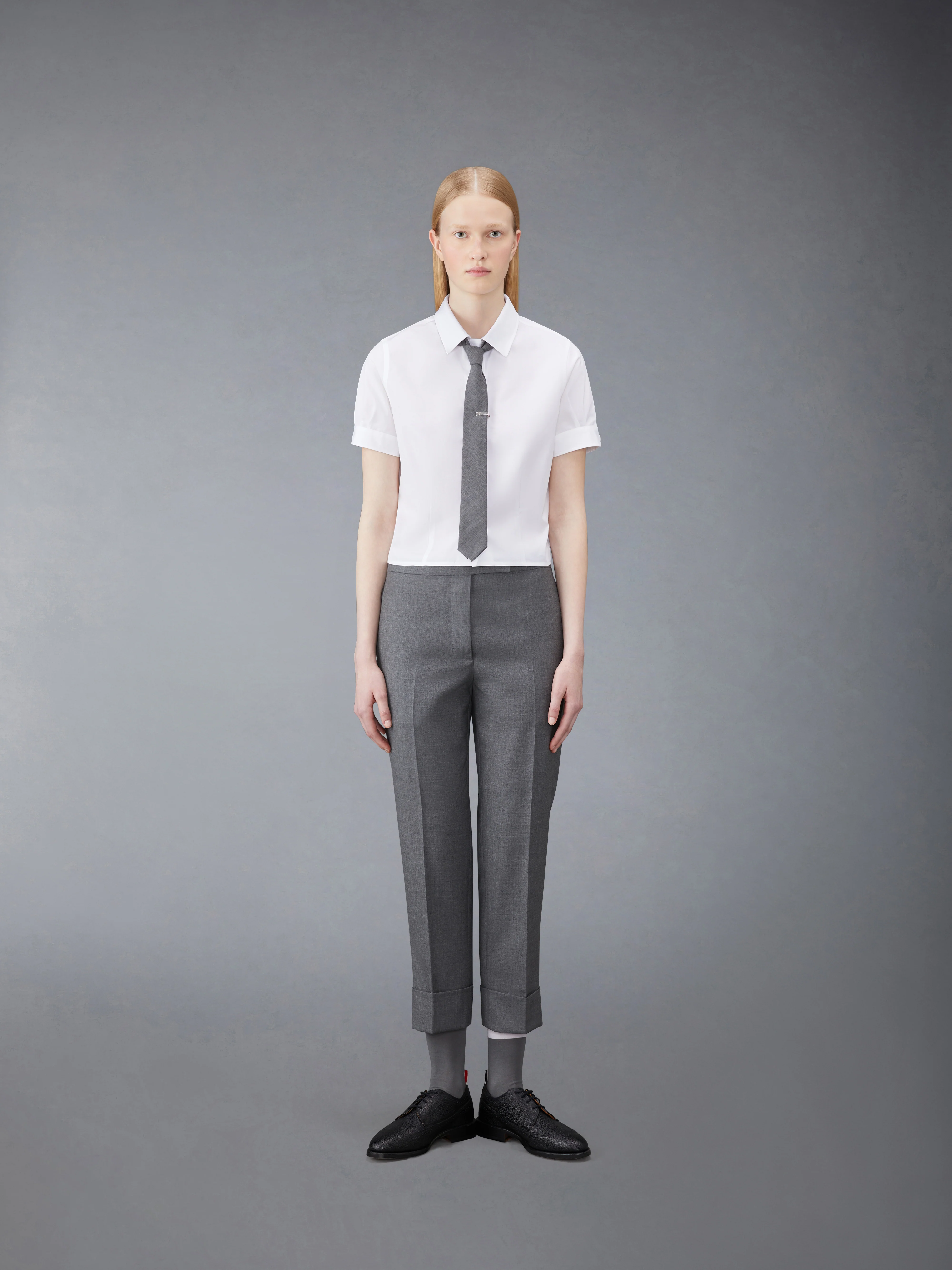 POPLIN TUCKED BLOUSE - Image 3