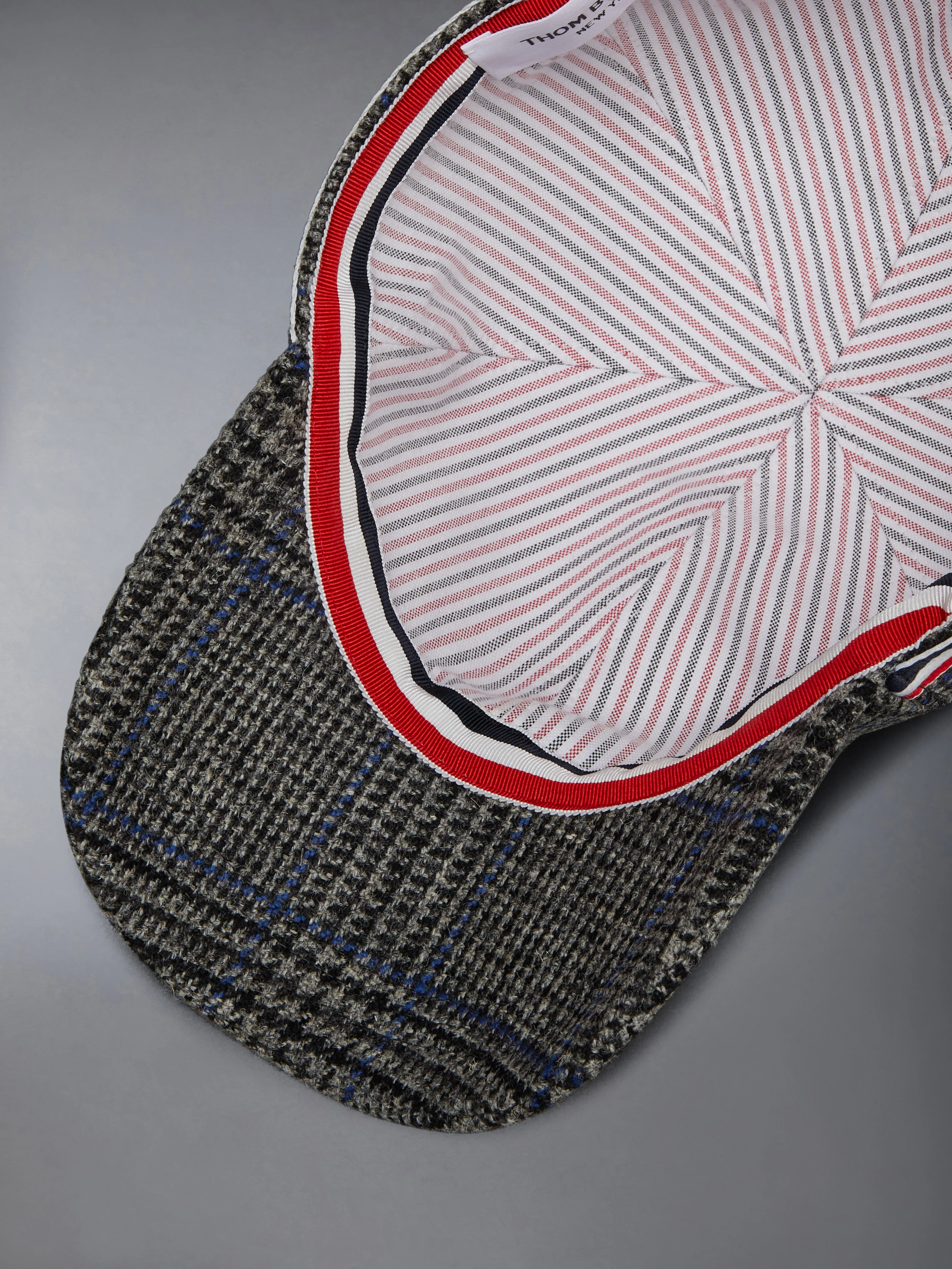 PRINCE OF WALES HUNTING TWEED 6-PANEL BASEBALL CAP - Image 6