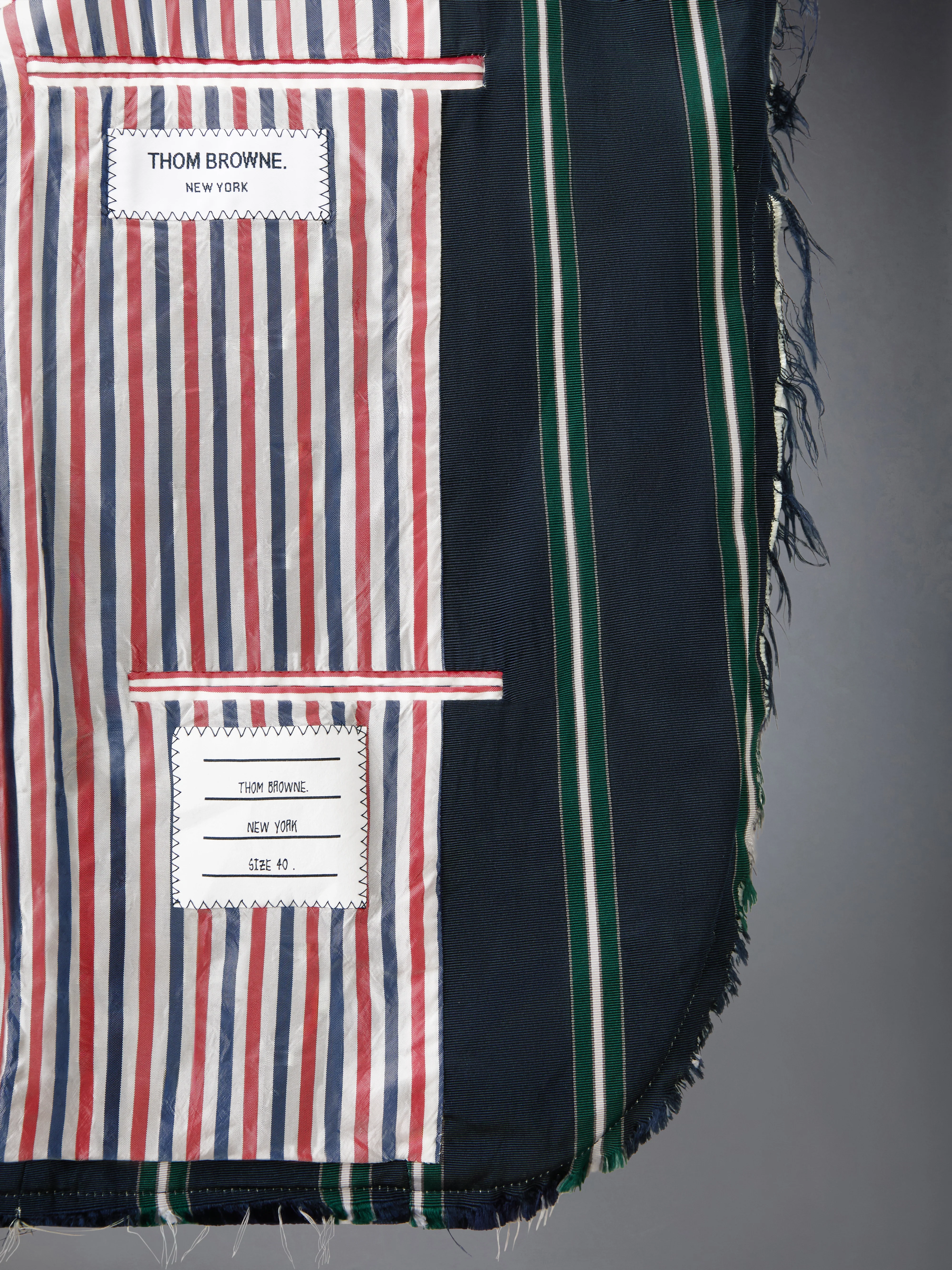RAW EDGE SCHOOL STRIPE MOGADOR SPORTCOAT - Image 4