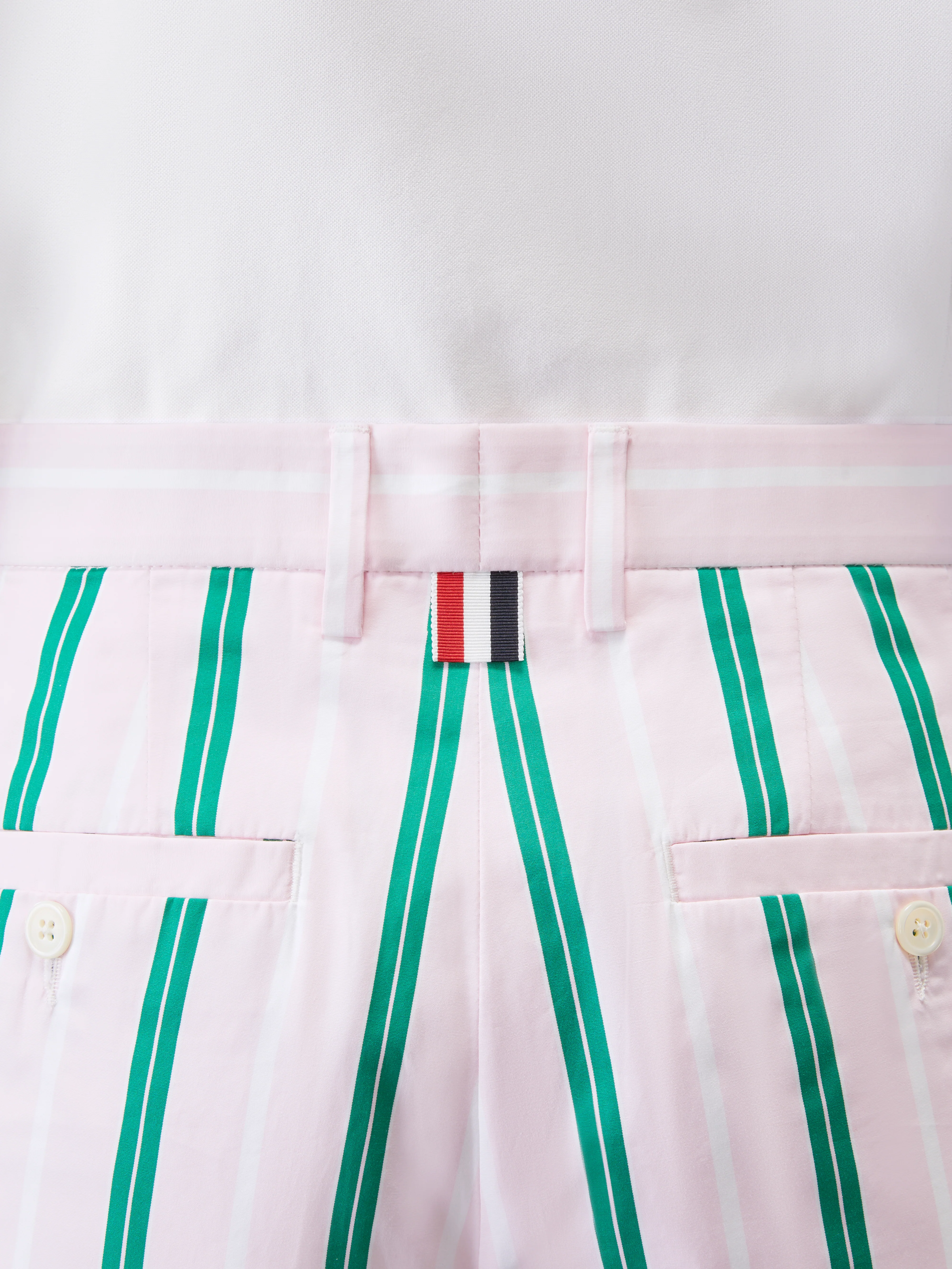 REPP STRIPE POPLIN CHINO SHORTS - Image 4