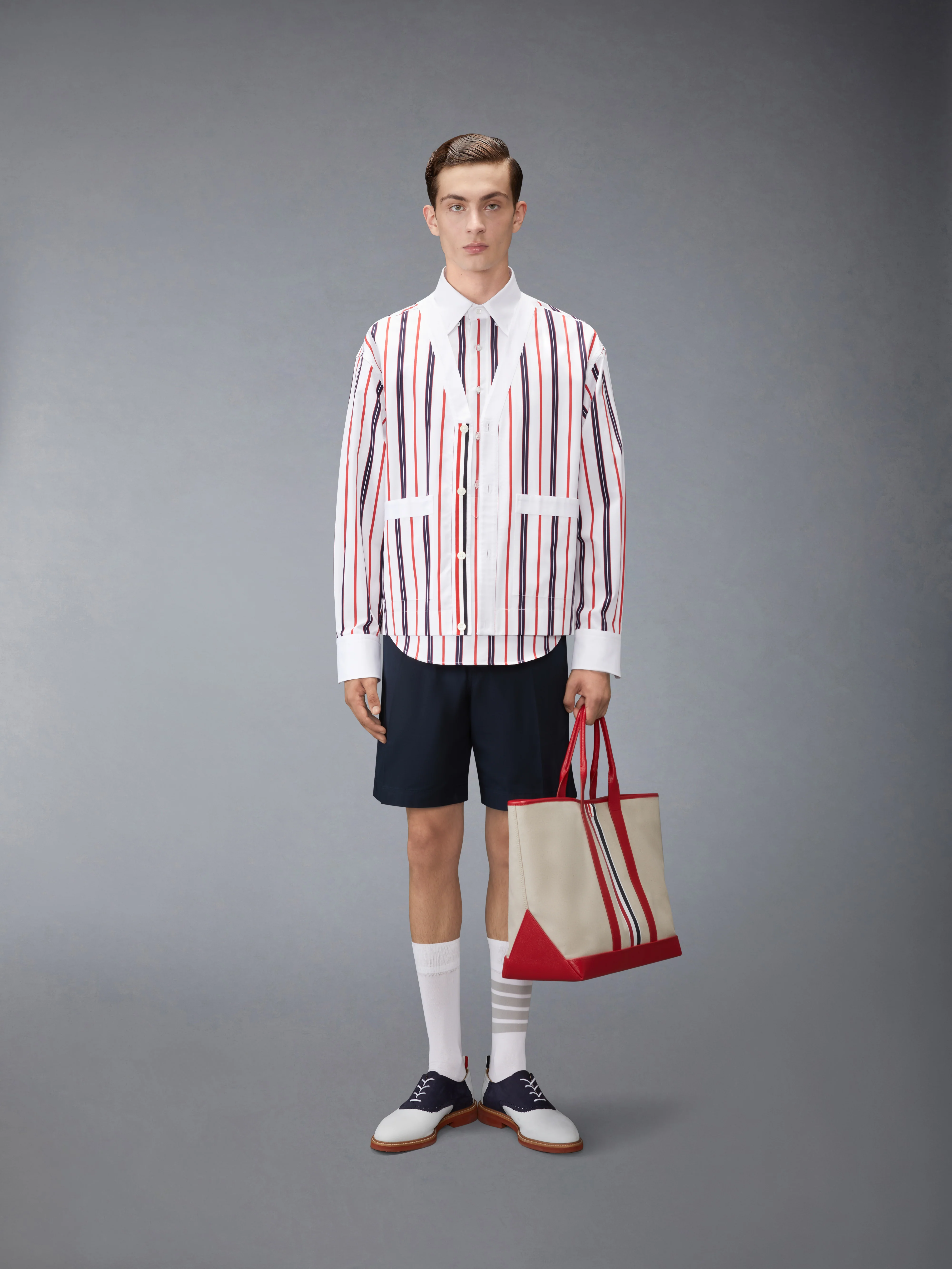 REPP STRIPE POPLIN SHIRT - Image 3