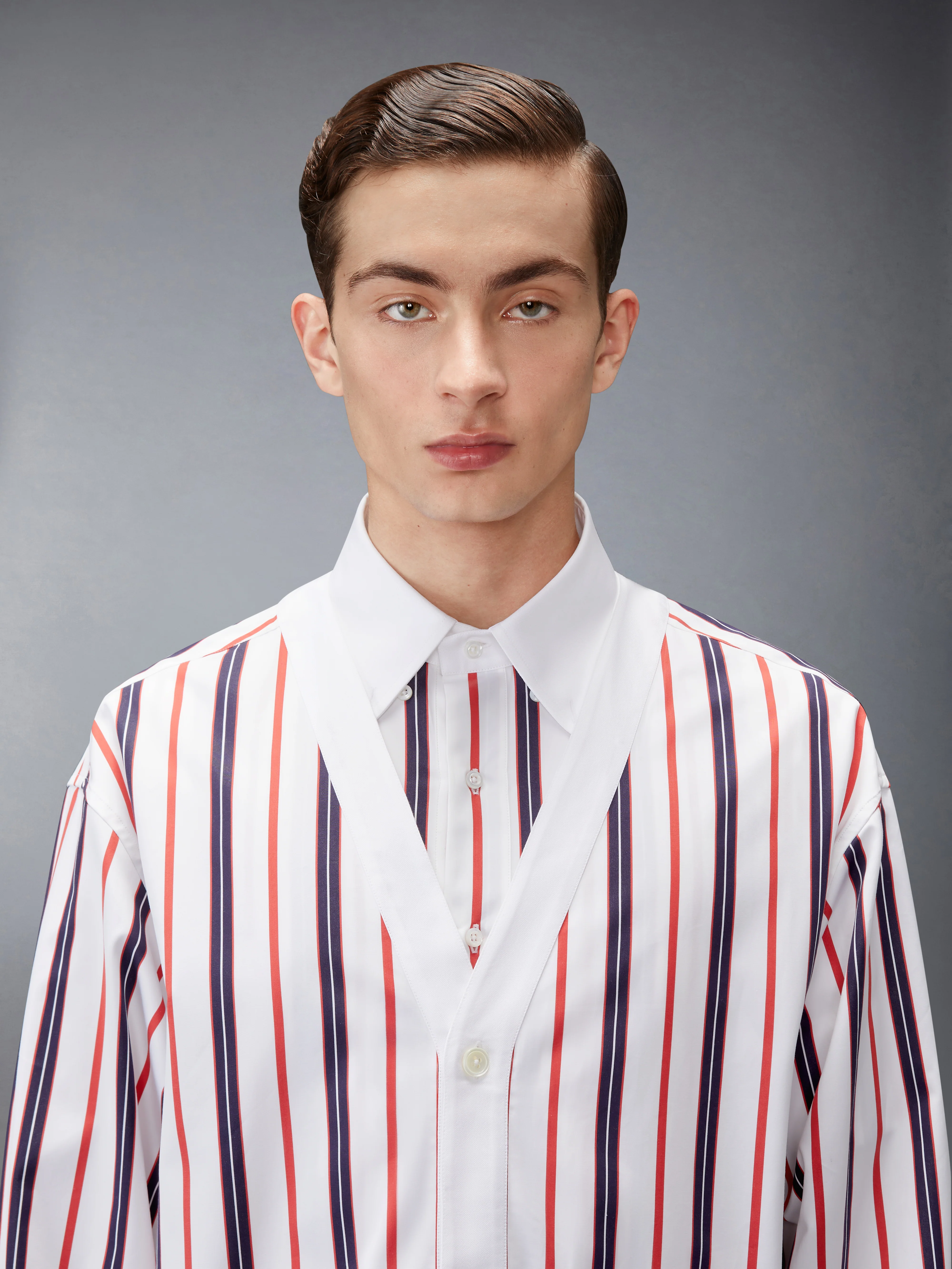 REPP STRIPE POPLIN SHIRT - Image 5