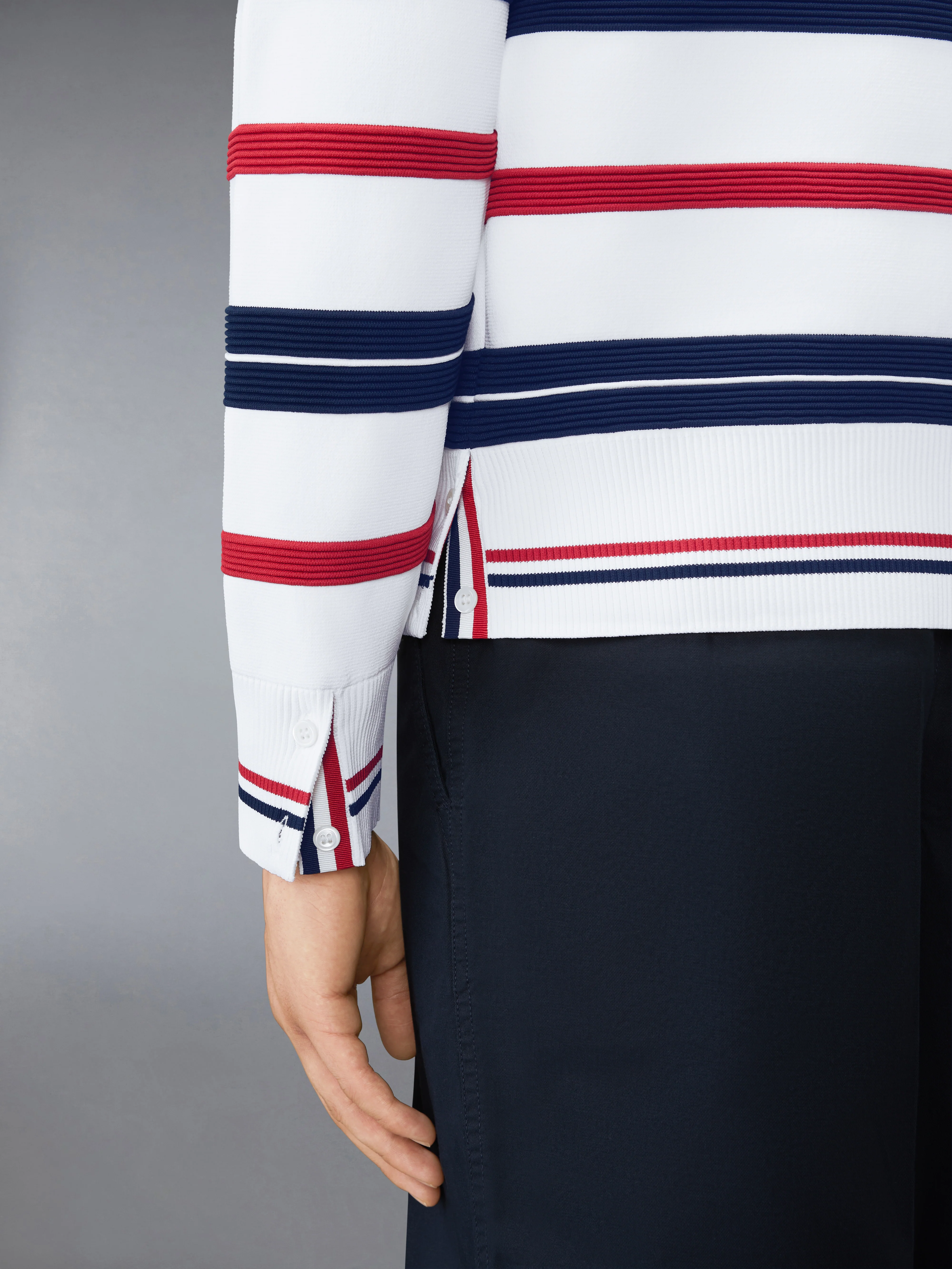 REPP STRIPE RWB PULLOVER - Image 4