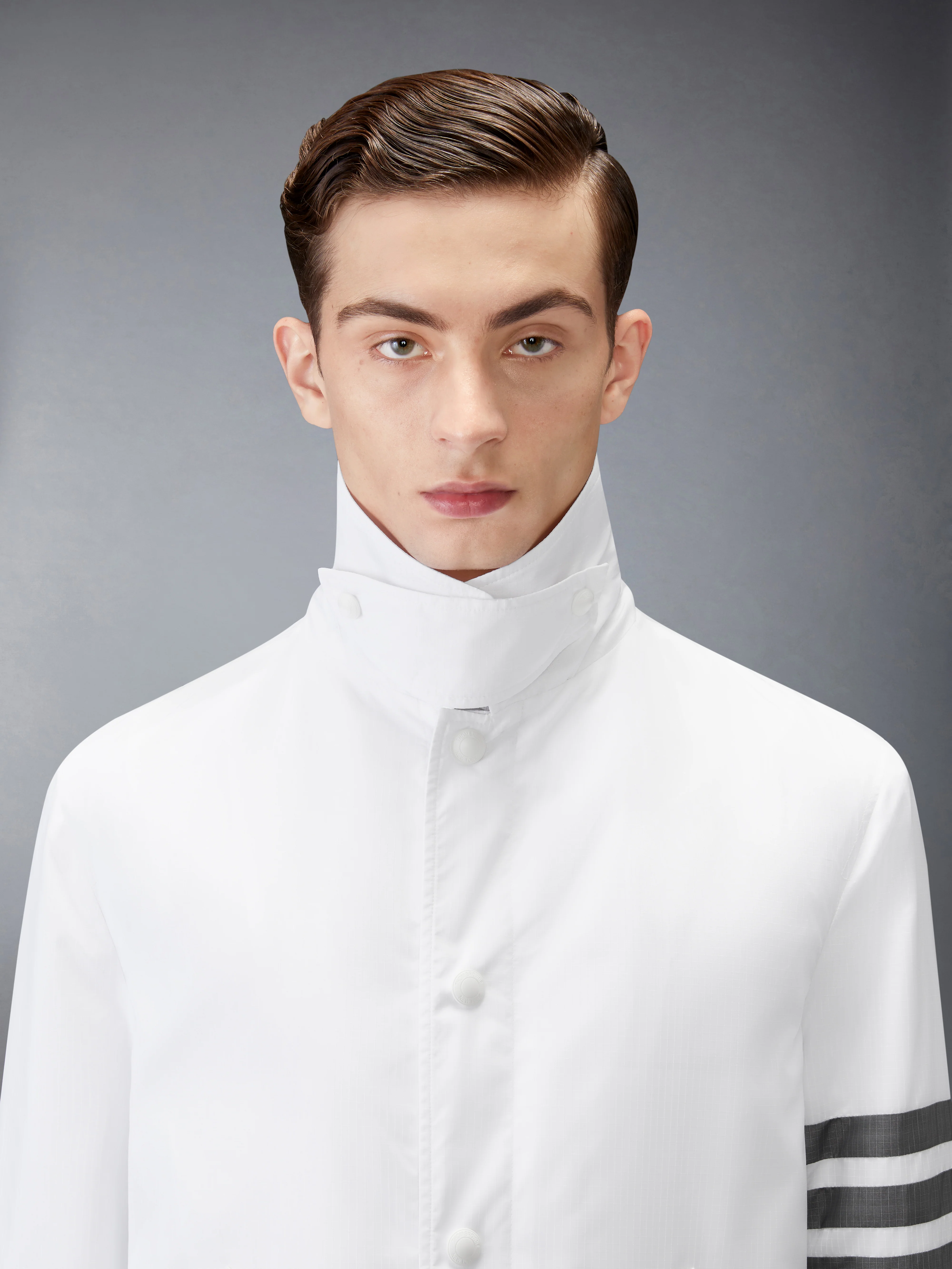 RIPSTOP 4-BAR UNCONSTRUCTED RELAXED OVERCOAT - Image 8