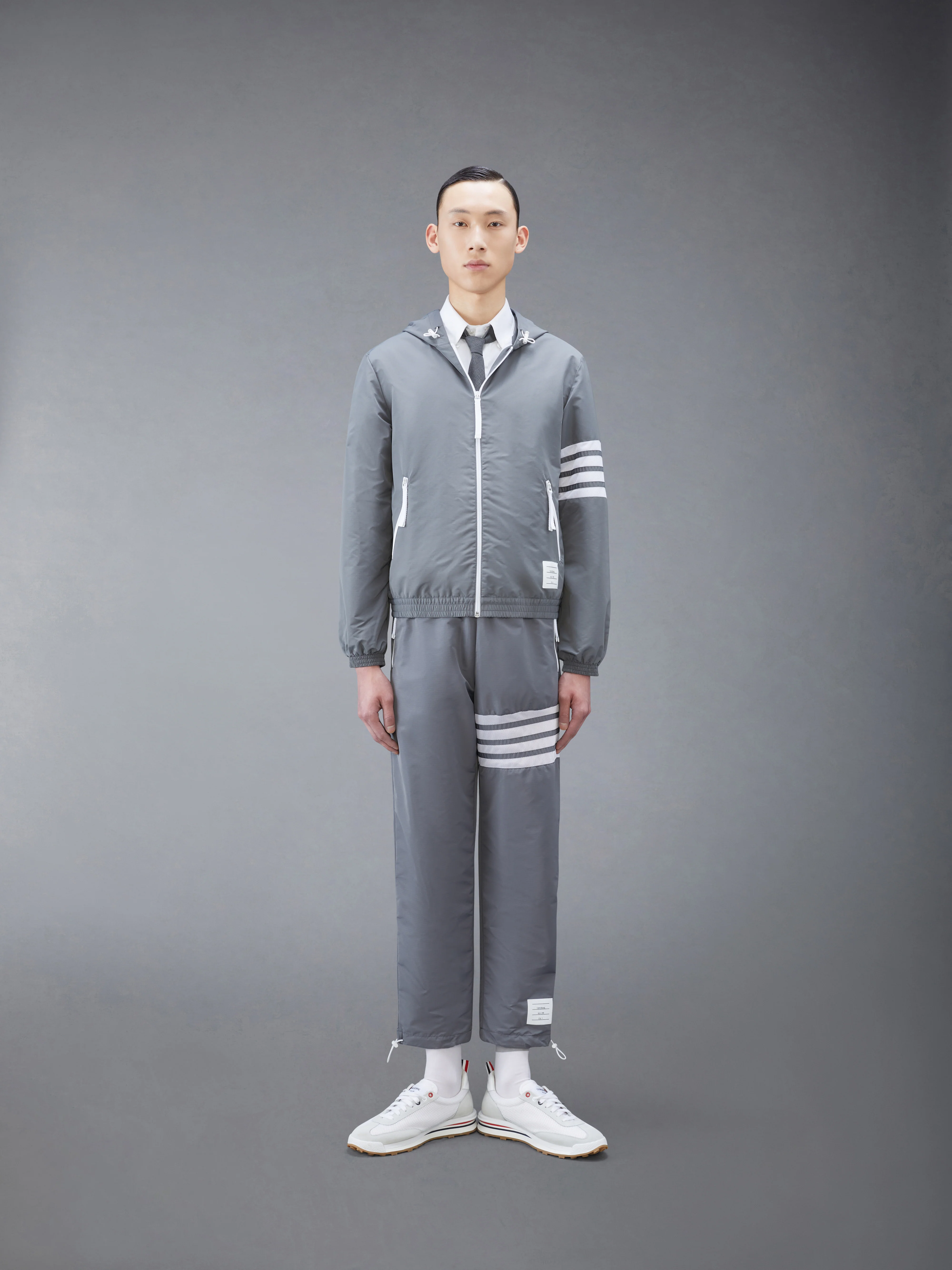 RIPSTOP MESH 4-BAR HOODED JACKET - Image 4