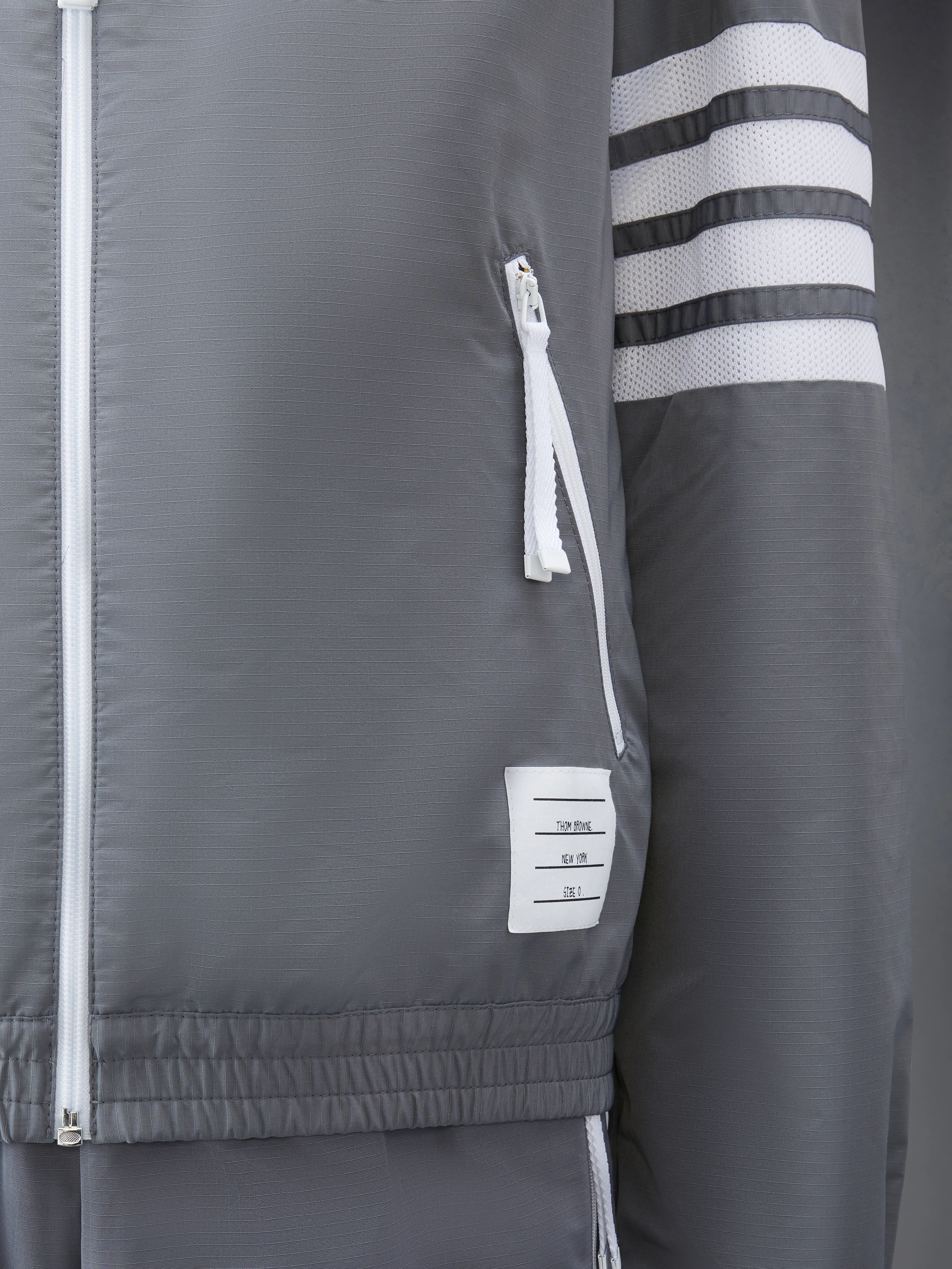 RIPSTOP MESH 4-BAR HOODED JACKET - Image 6