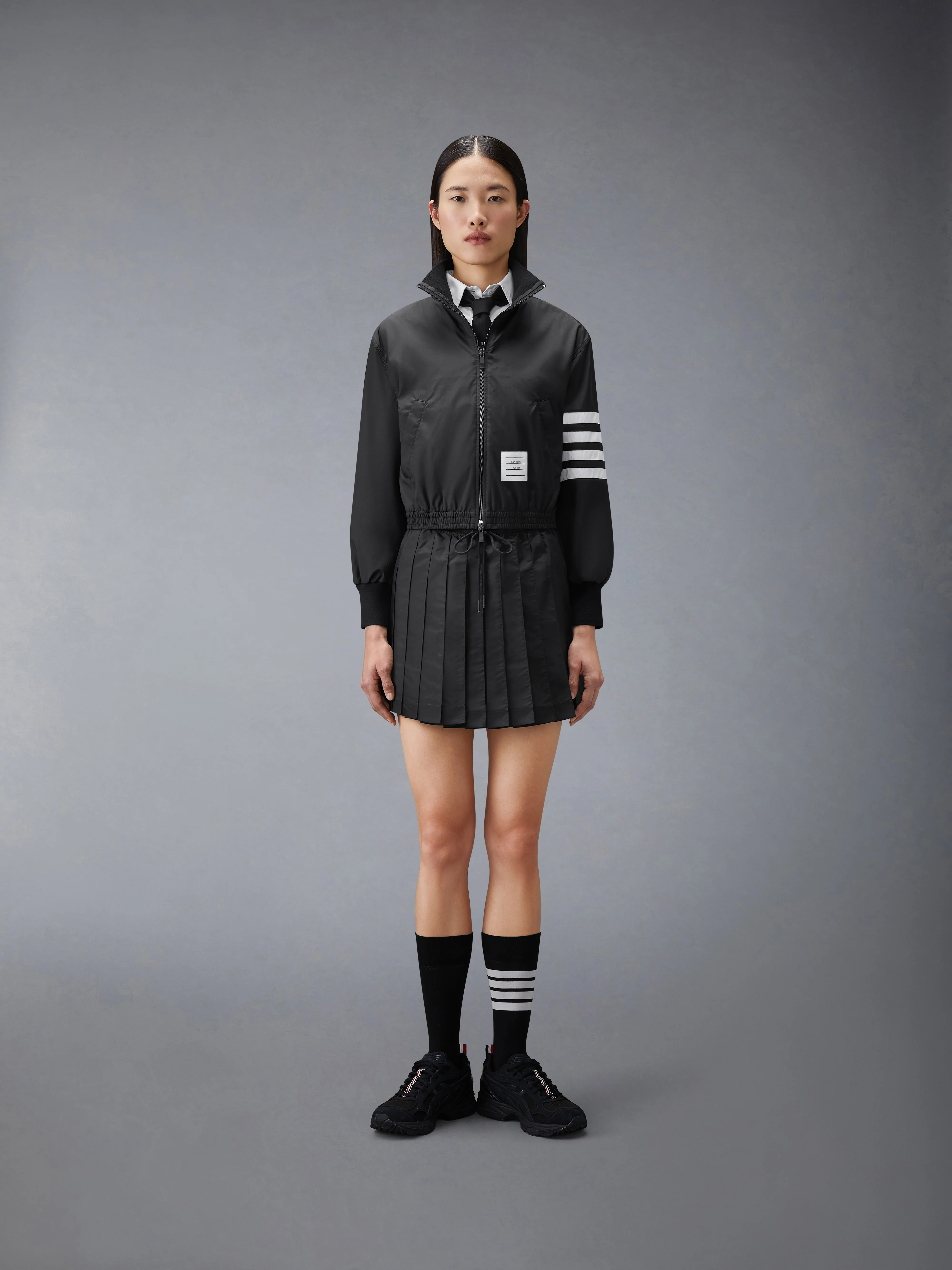 RIPSTOP PLEATED MINI SKIRT - Image 5