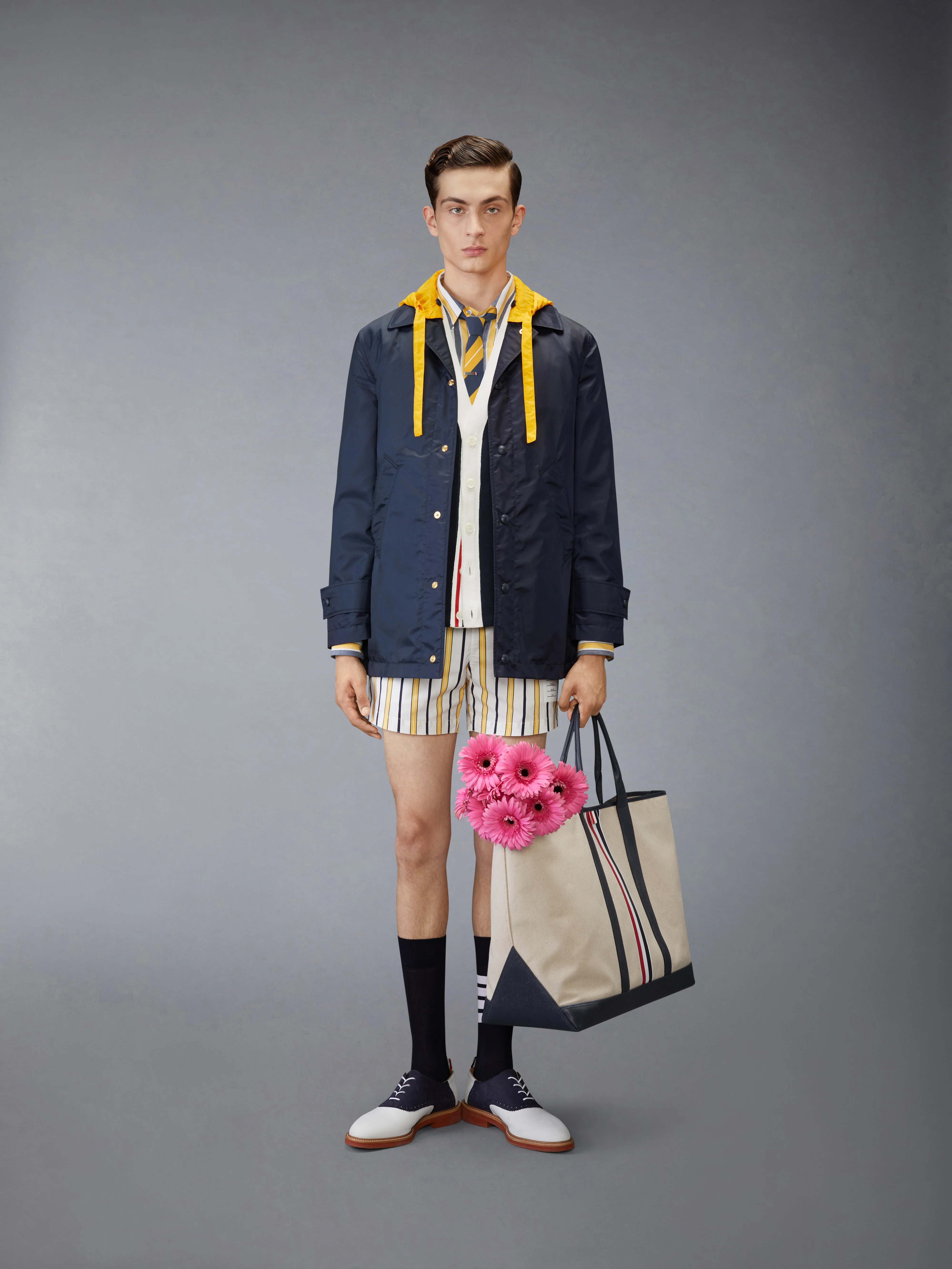 RIPSTOP UNCONSTRUCTED RELAXED OVERCOAT - Image 4