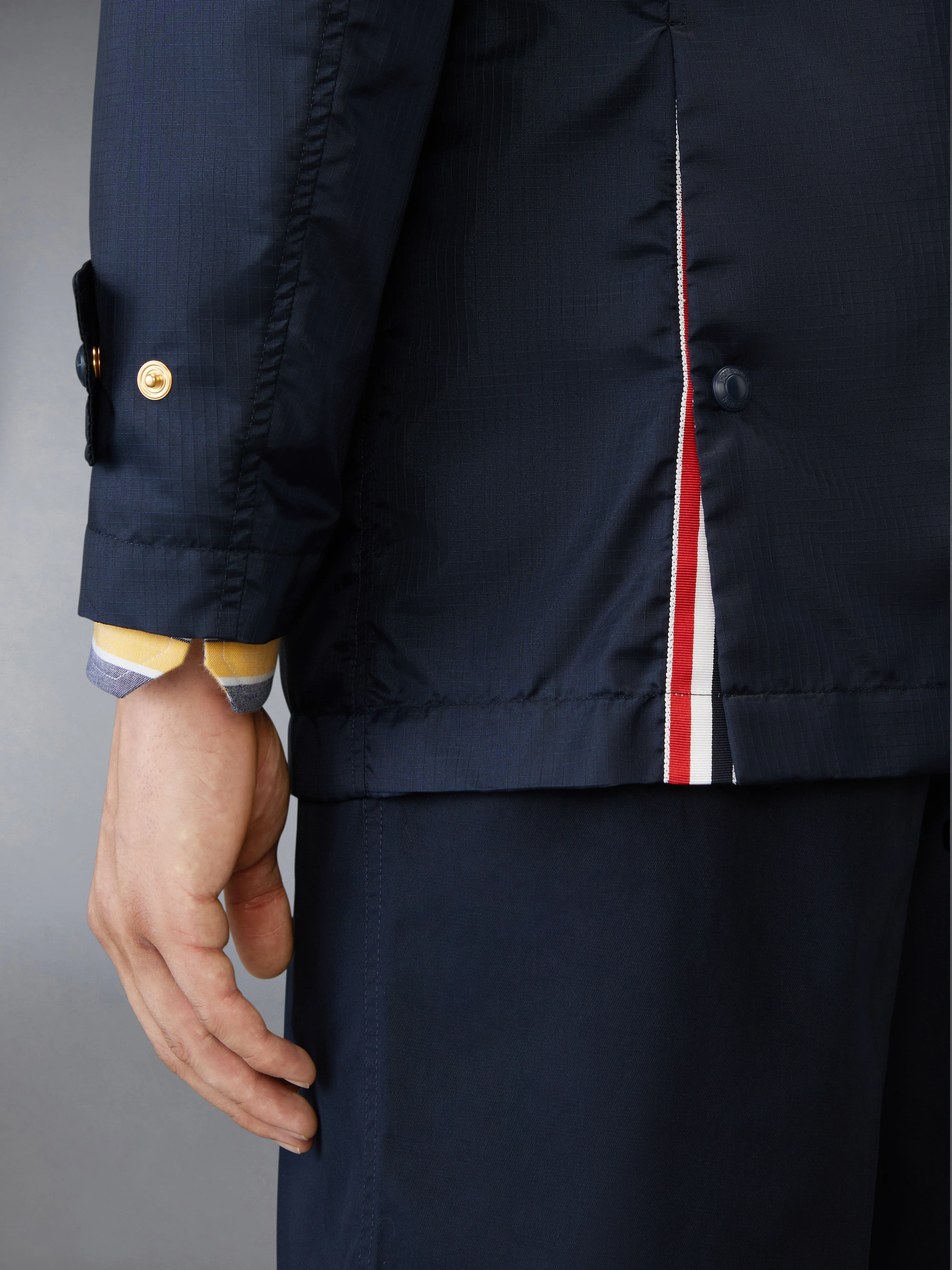 RIPSTOP UNCONSTRUCTED RELAXED OVERCOAT - Image 6