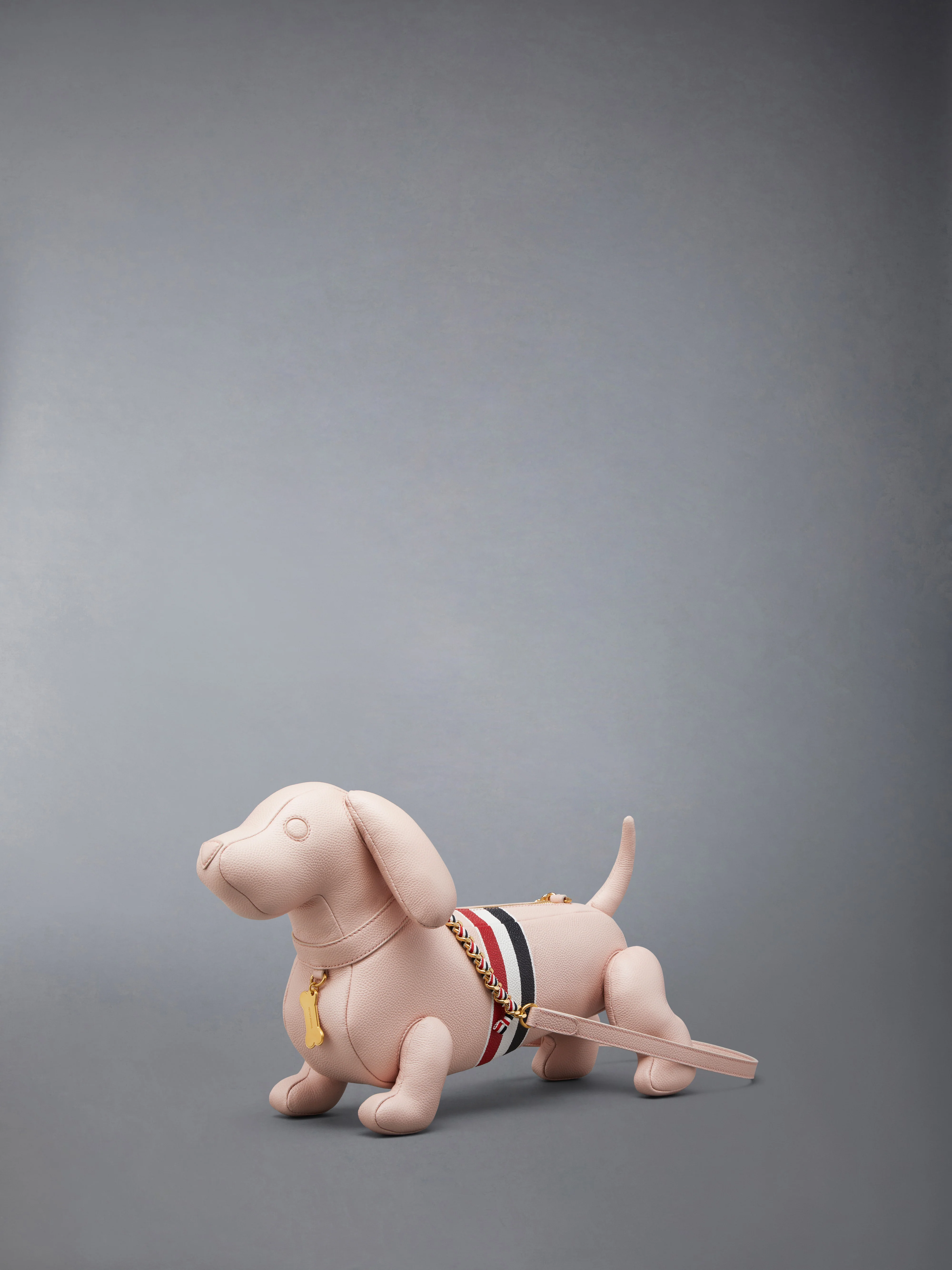 RWB STRIPE MINI HECTOR IN PEBBLE GRAIN LEATHER - Image 2