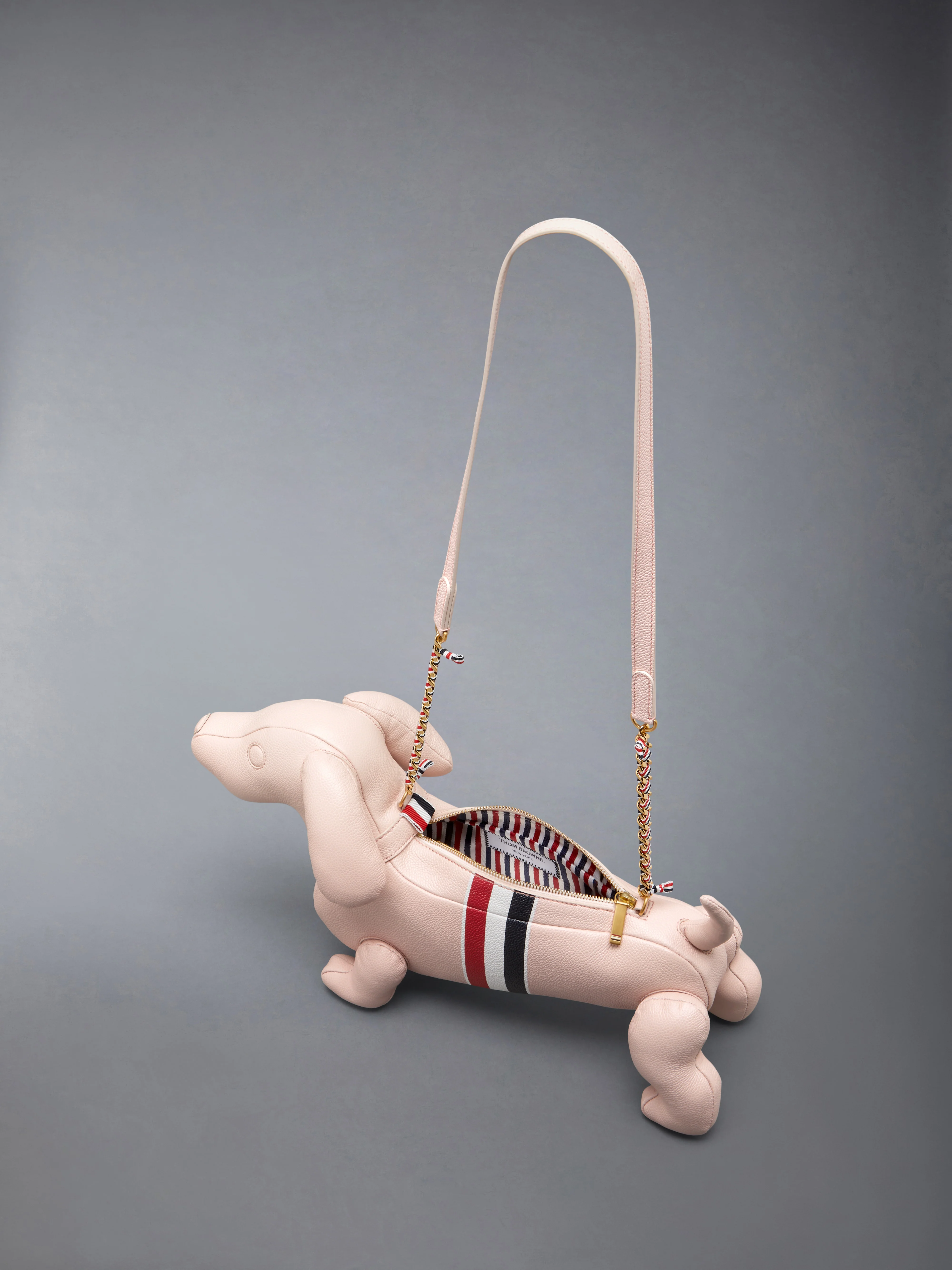 RWB STRIPE MINI HECTOR IN PEBBLE GRAIN LEATHER - Image 5