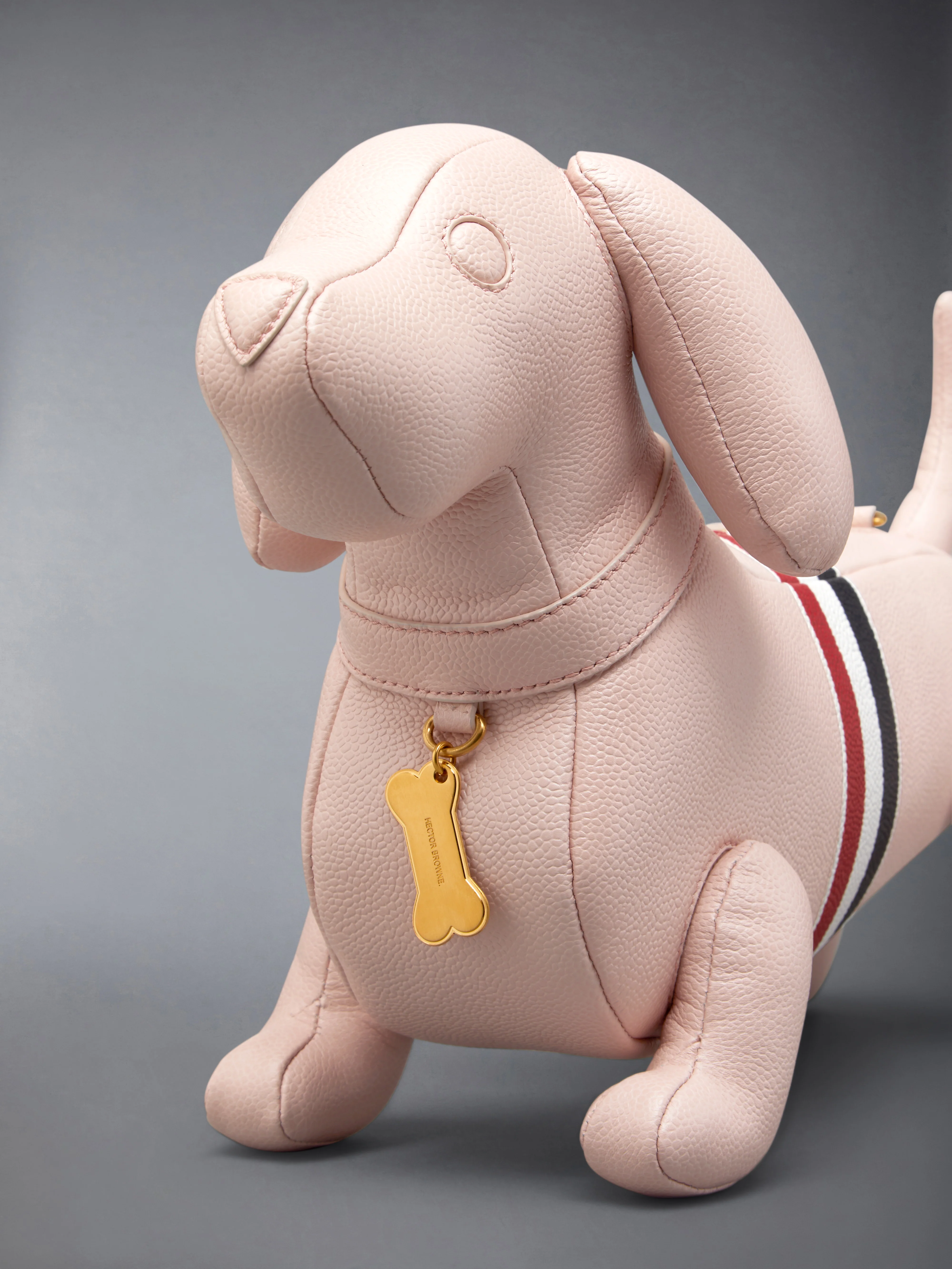 RWB STRIPE MINI HECTOR IN PEBBLE GRAIN LEATHER - Image 6