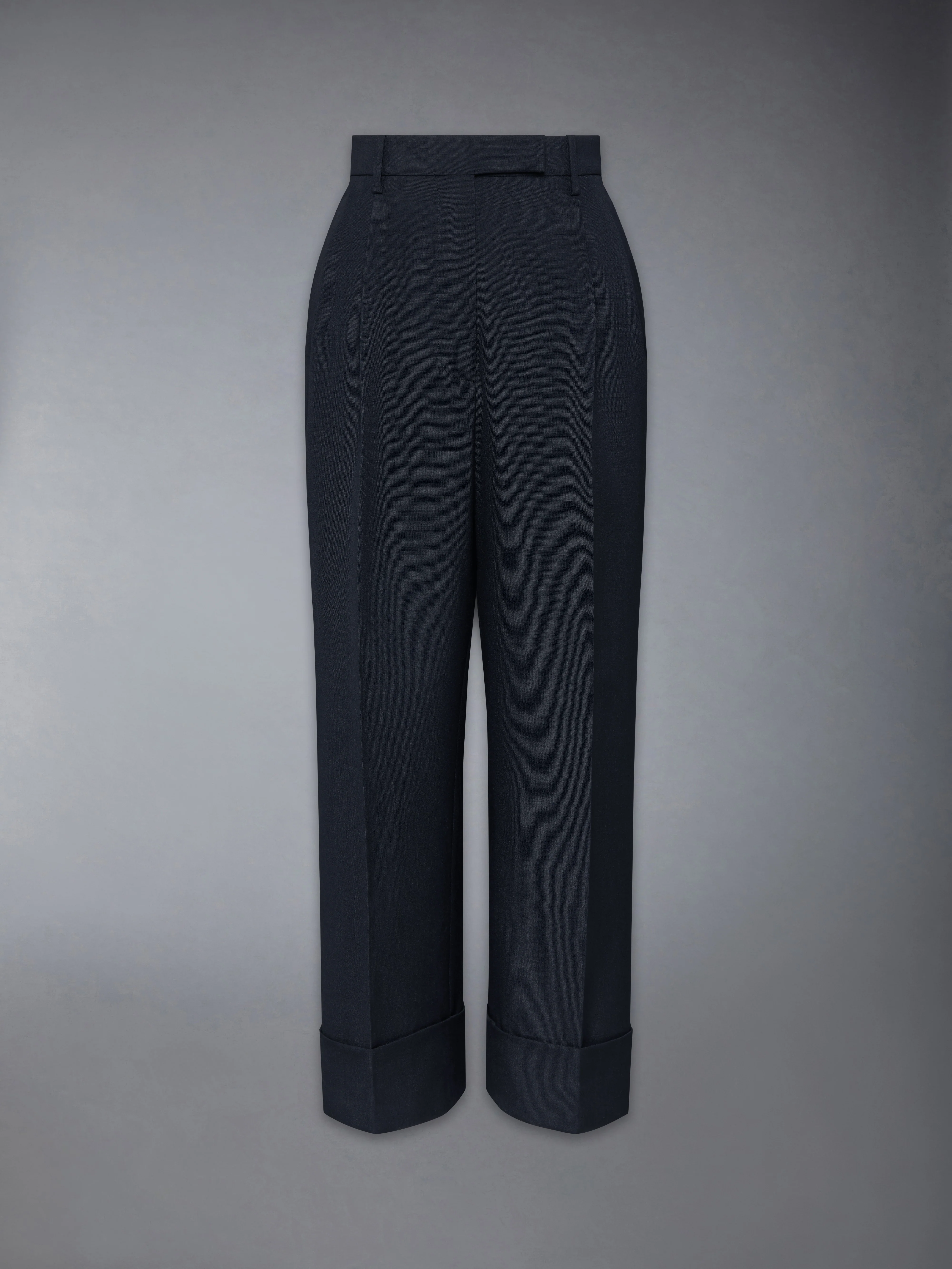 SCHOOL UNIFORM PLAIN WEAVE DOUBLE PLEAT TROUSER - Image 5