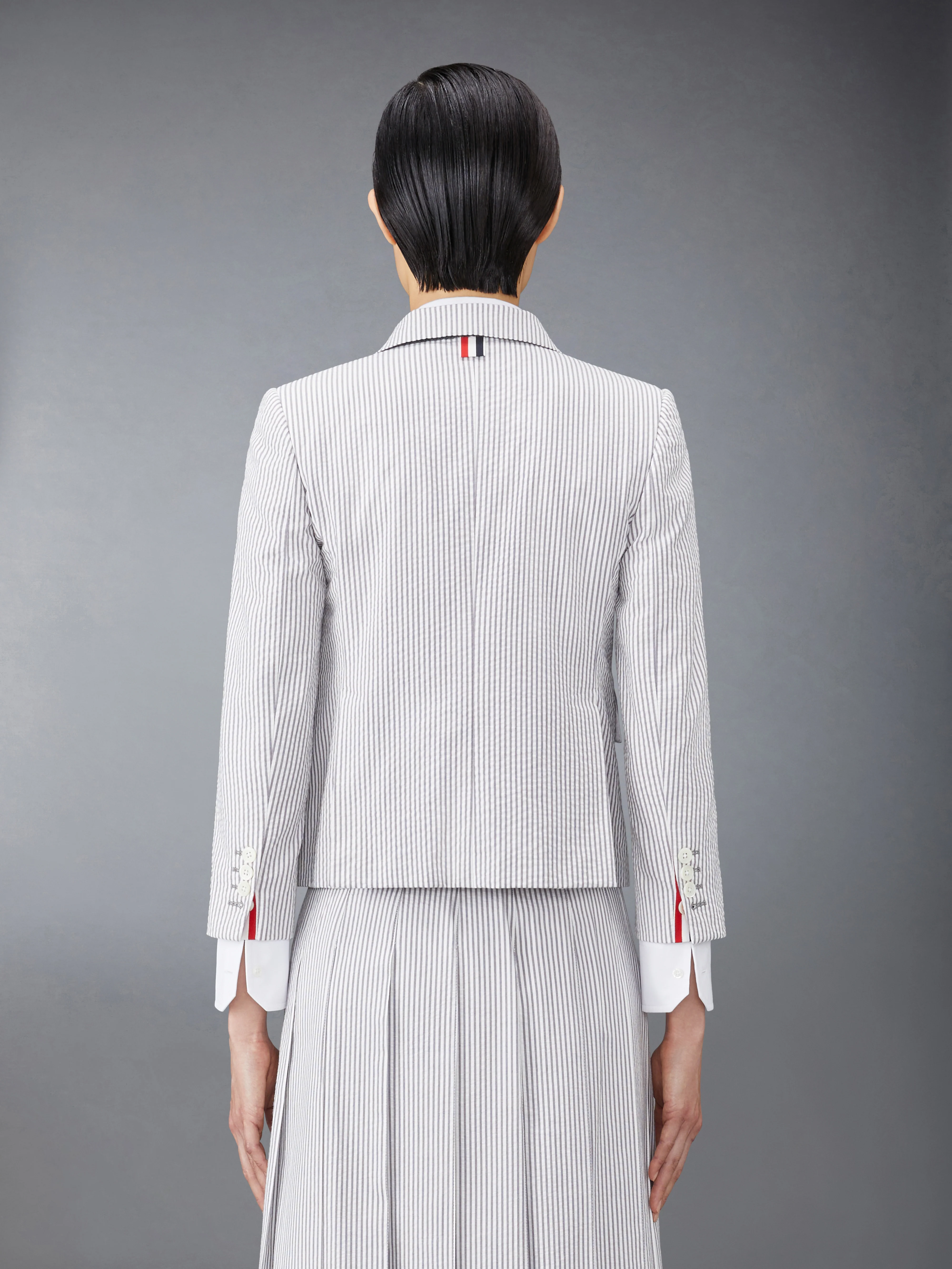 SEERSUCKER HIGH ARMHOLE SPORTCOAT - Image 2