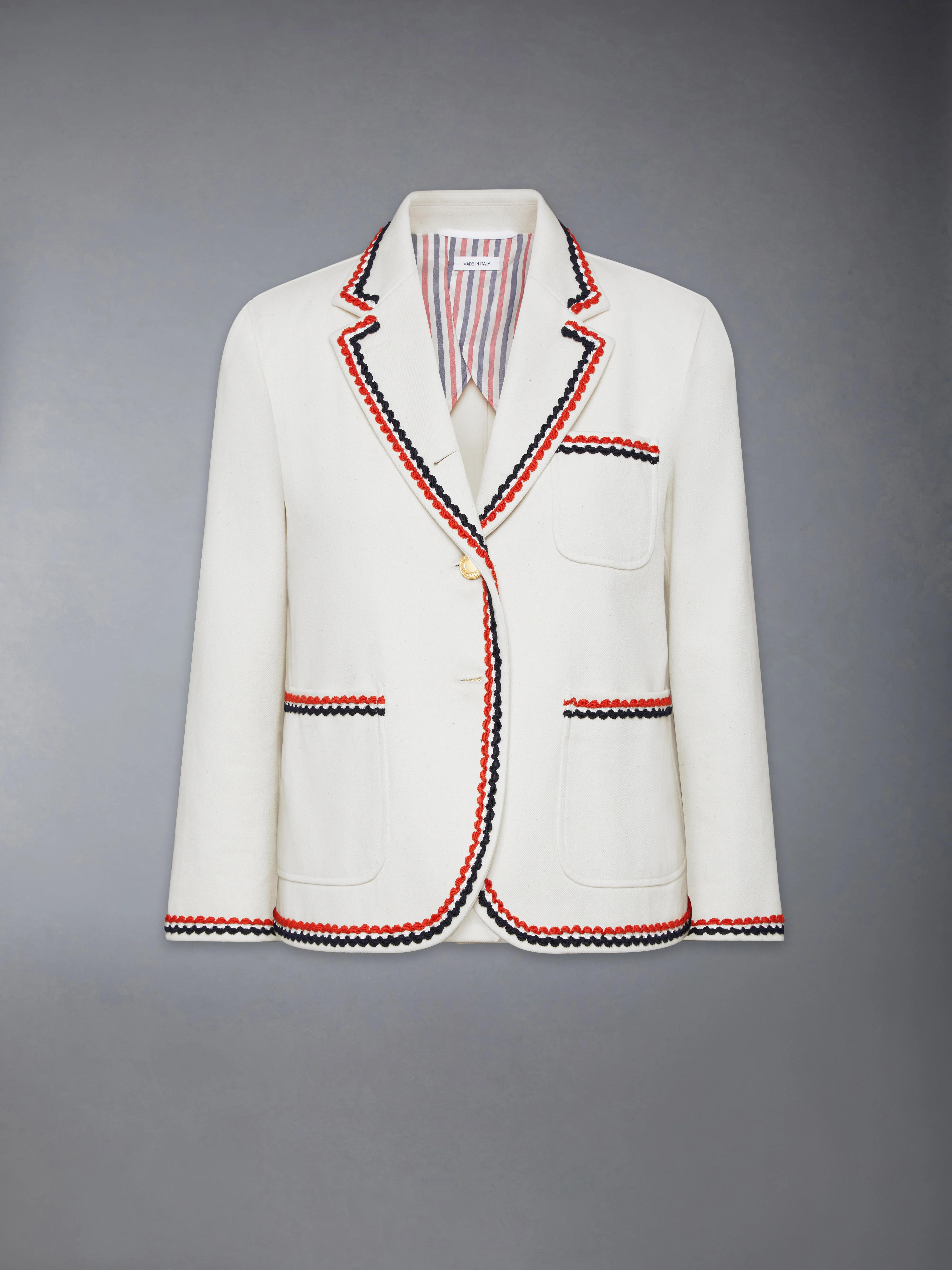 SELVEDGE DENIM CROPPED SACK SPORTCOAT - Image 6