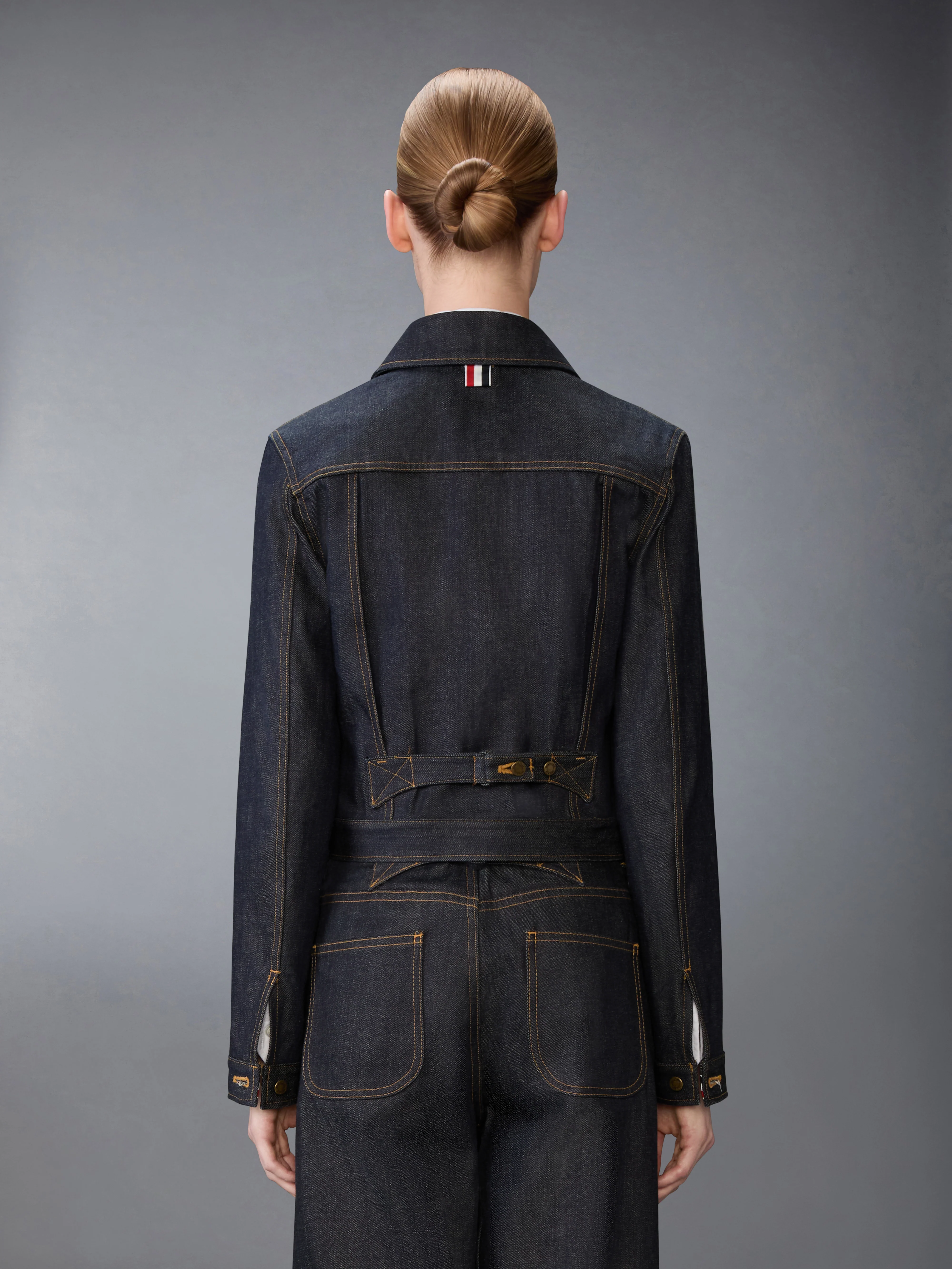 SELVEDGE DENIM SHRUNKEN  JACKET - Image 2