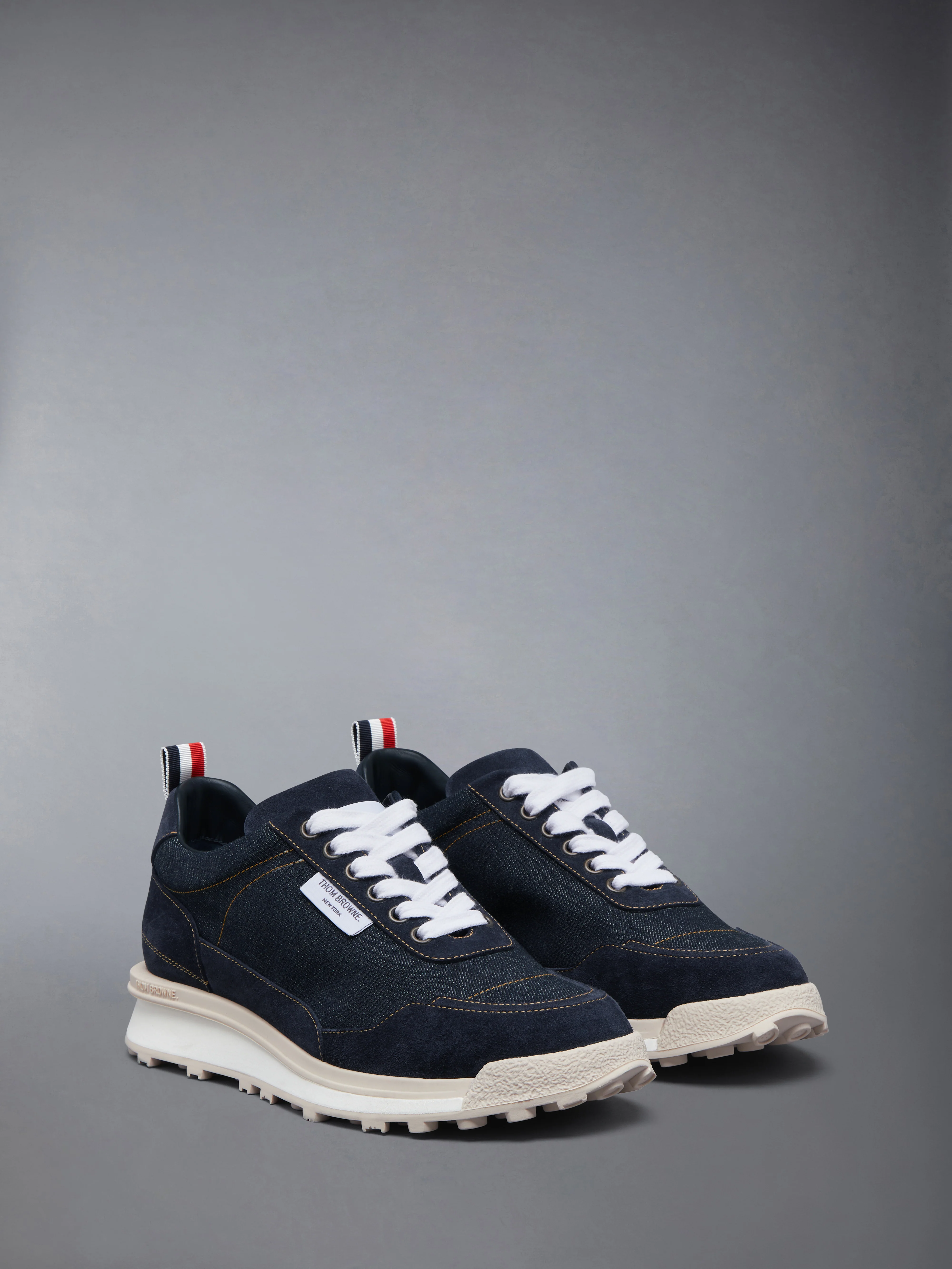 SELVEDGE DENIM TECH RUNNER SOLE ALUMNI SNEAKERS - Image 2
