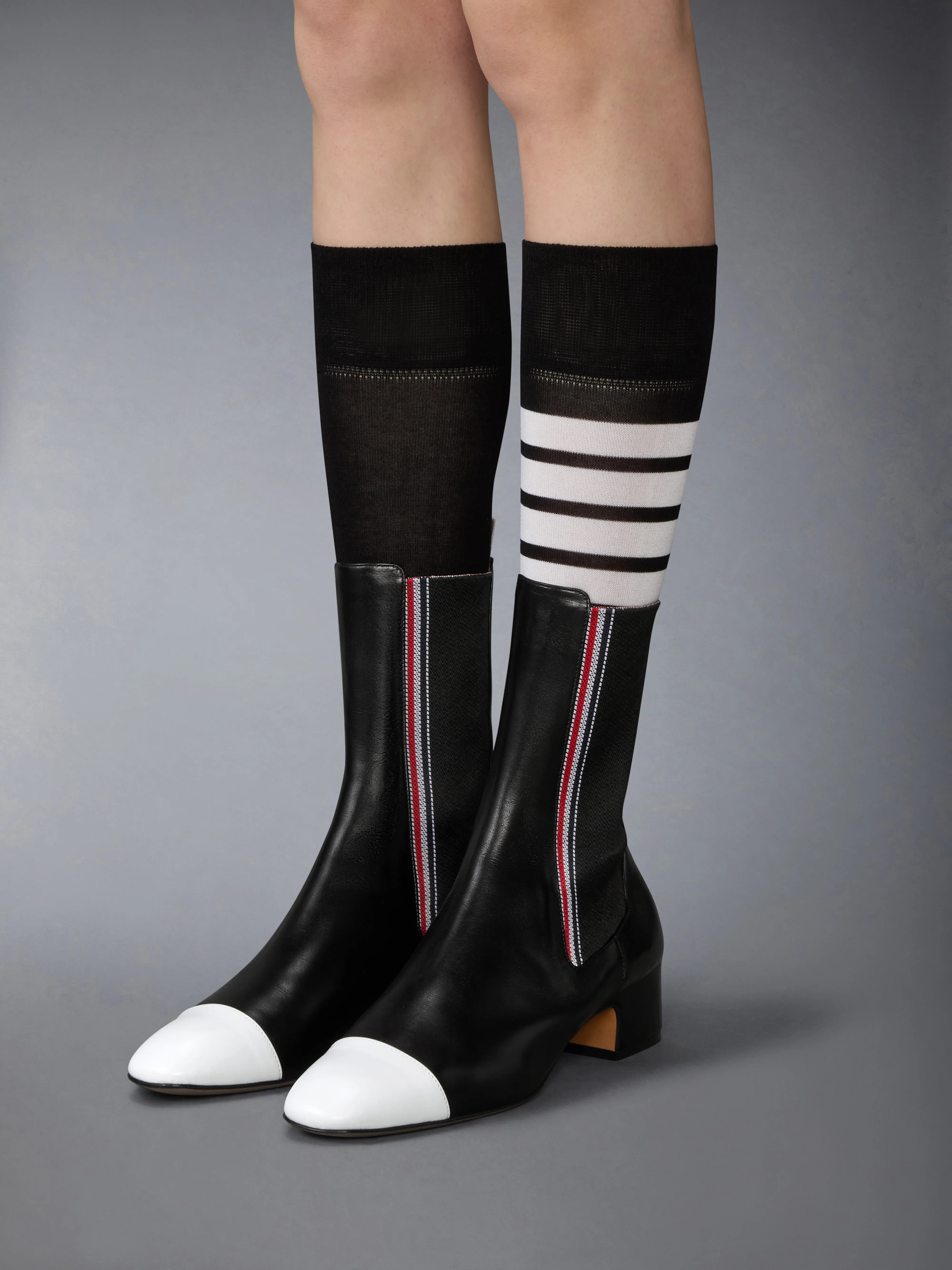 SHINY CALF RWB CHELSEA BOOT 40MM - Image 4
