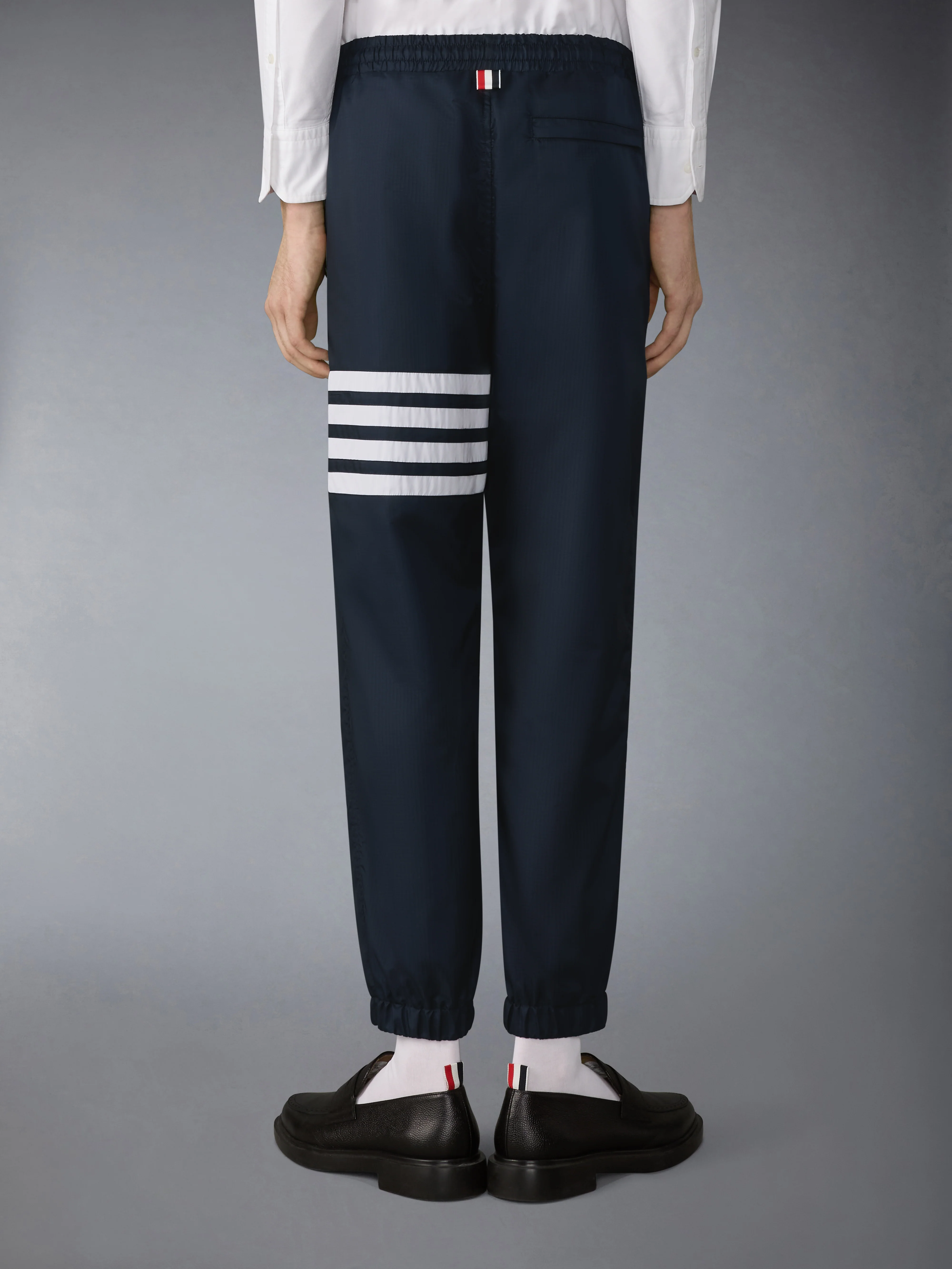 SHINY RIPSTOP 4-BAR TRACK PANTS - Image 2