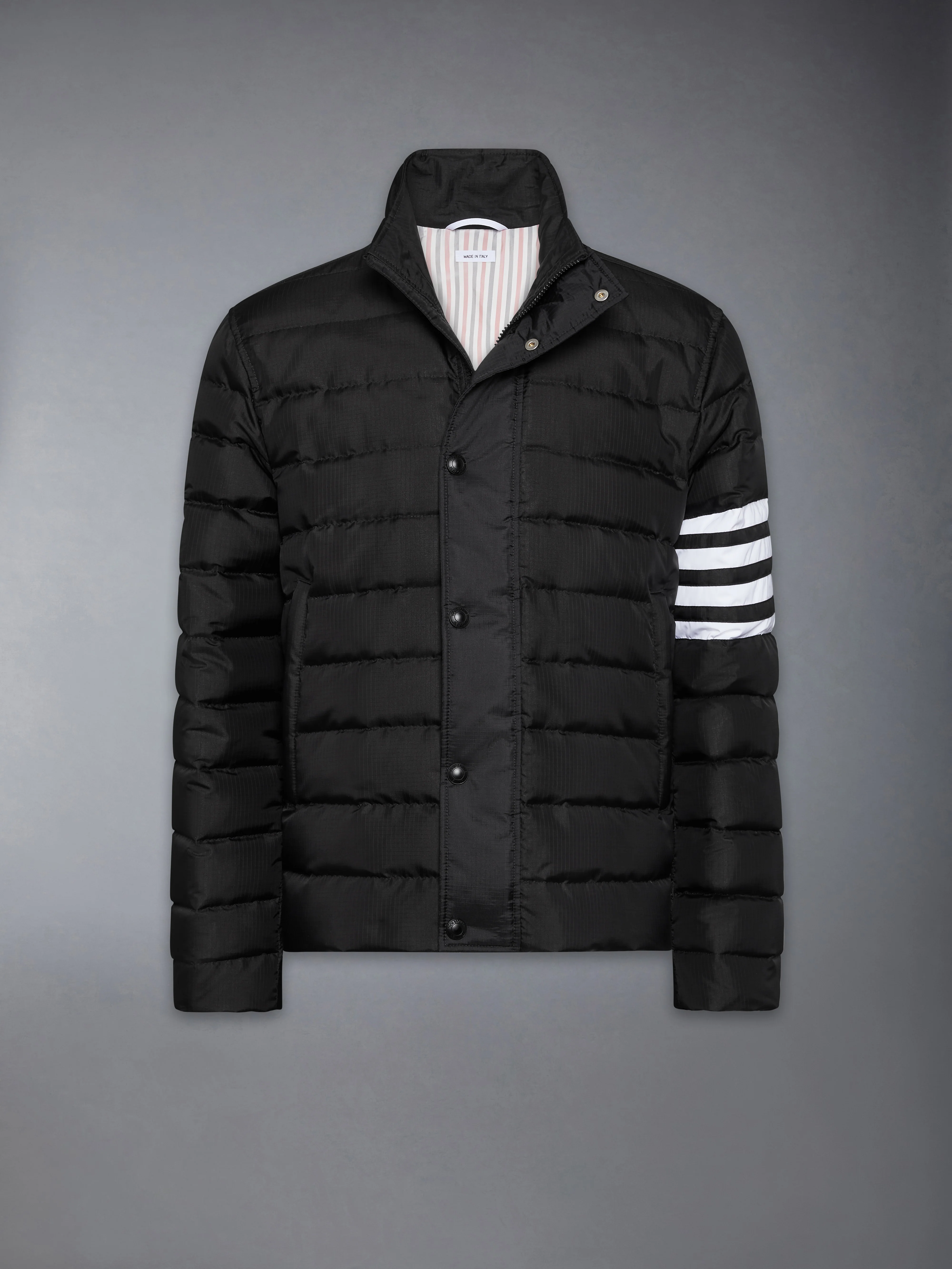 SHINY RIPSTOP LIGHTWEIGHT DOWN FILLED 4-BAR JACKET - Image 7