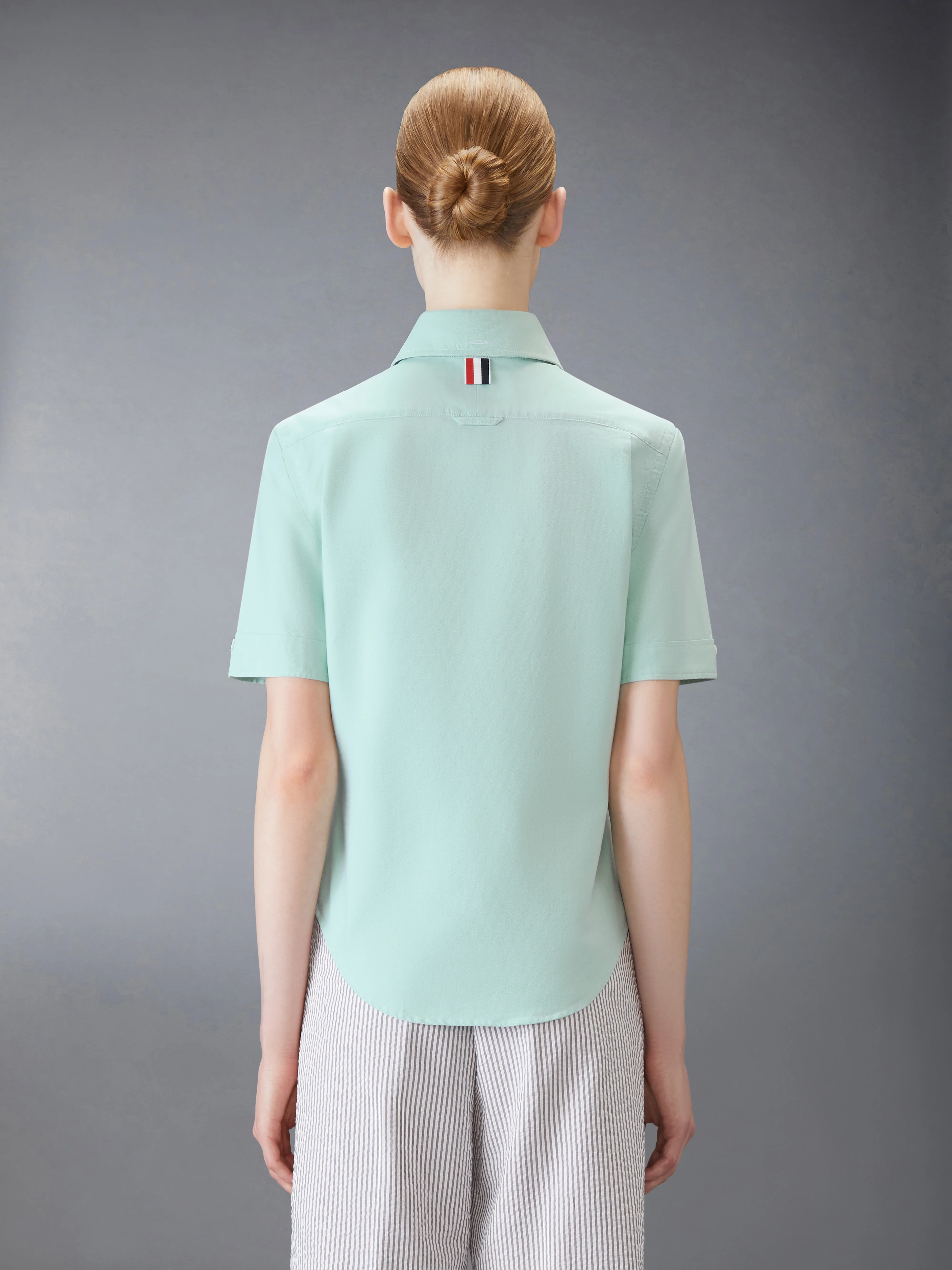 SHORT SLEEVE OXFORD SHIRT - Image 3