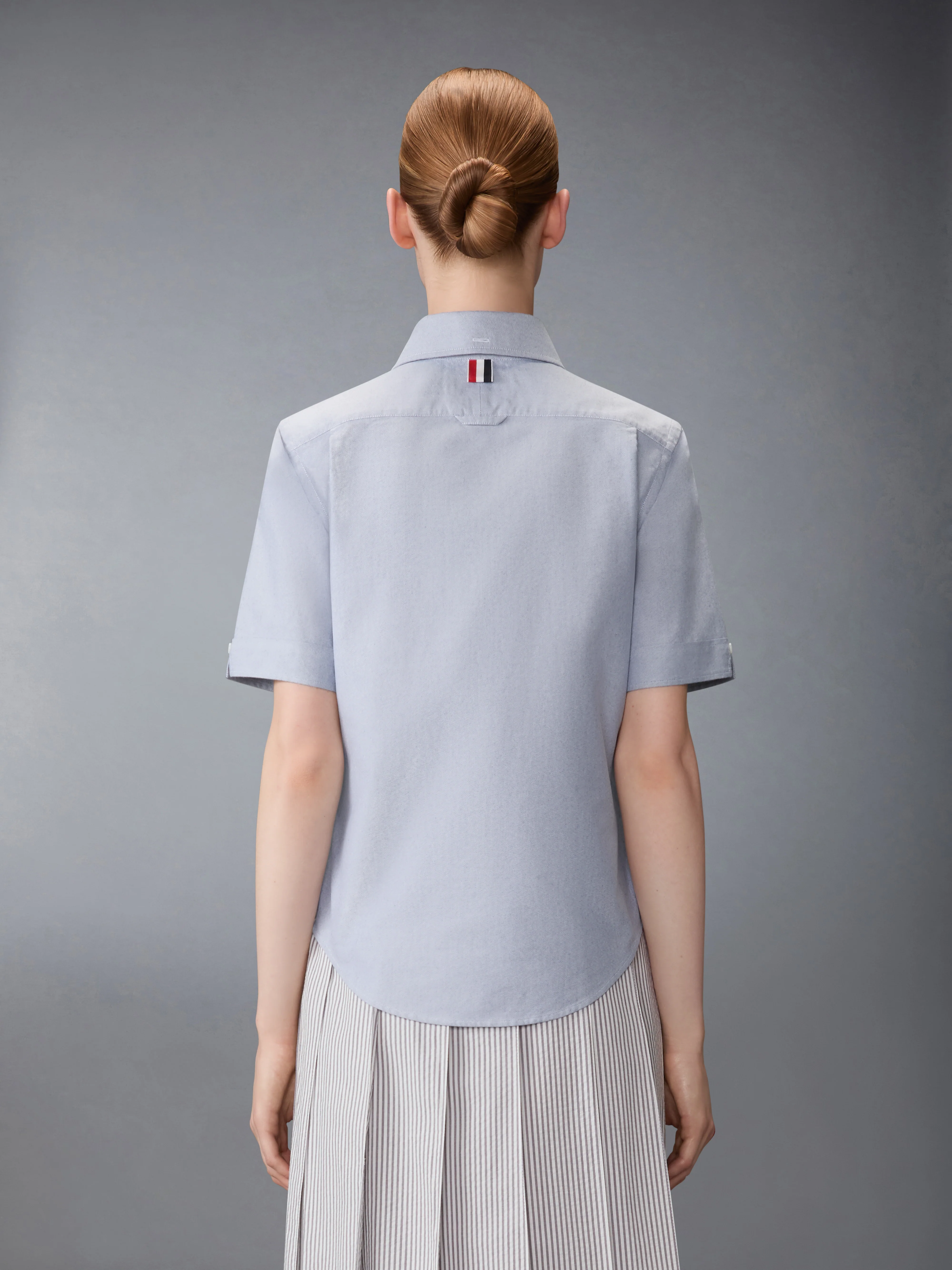SHORT SLEEVE OXFORD SHIRT - Image 3