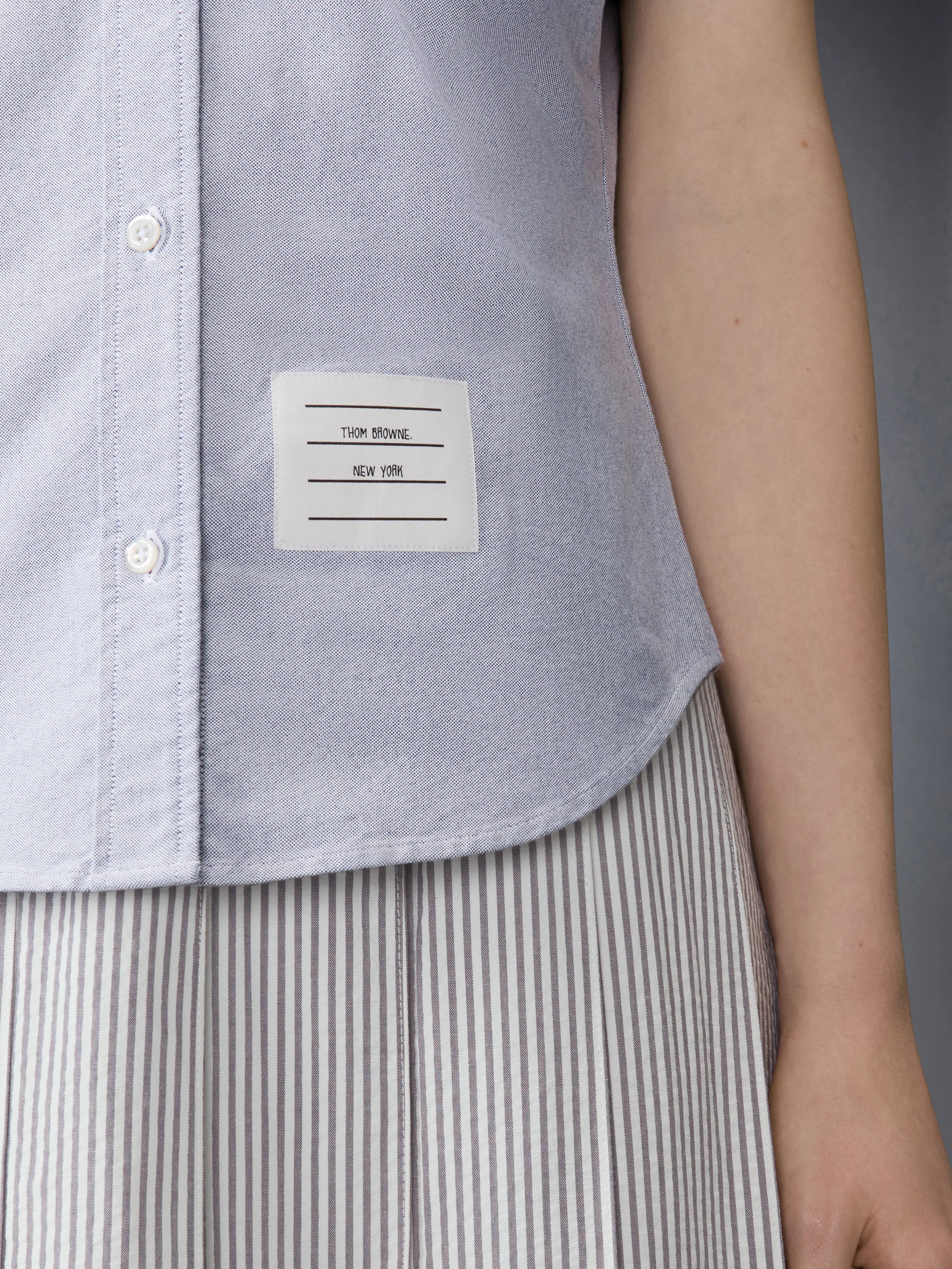 SHORT SLEEVE OXFORD SHIRT - Image 6
